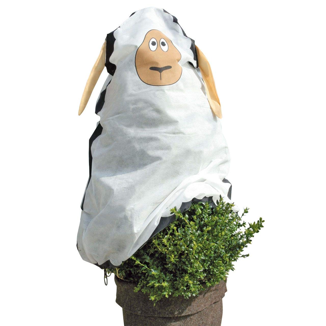 Süße Nikolaus-Winterschutzhaube Für Pflanzen – 130 X 160 Cm, Aus Atmungsaktivem Vlies, Schützt Vor Frost & Macht Gute Laune!