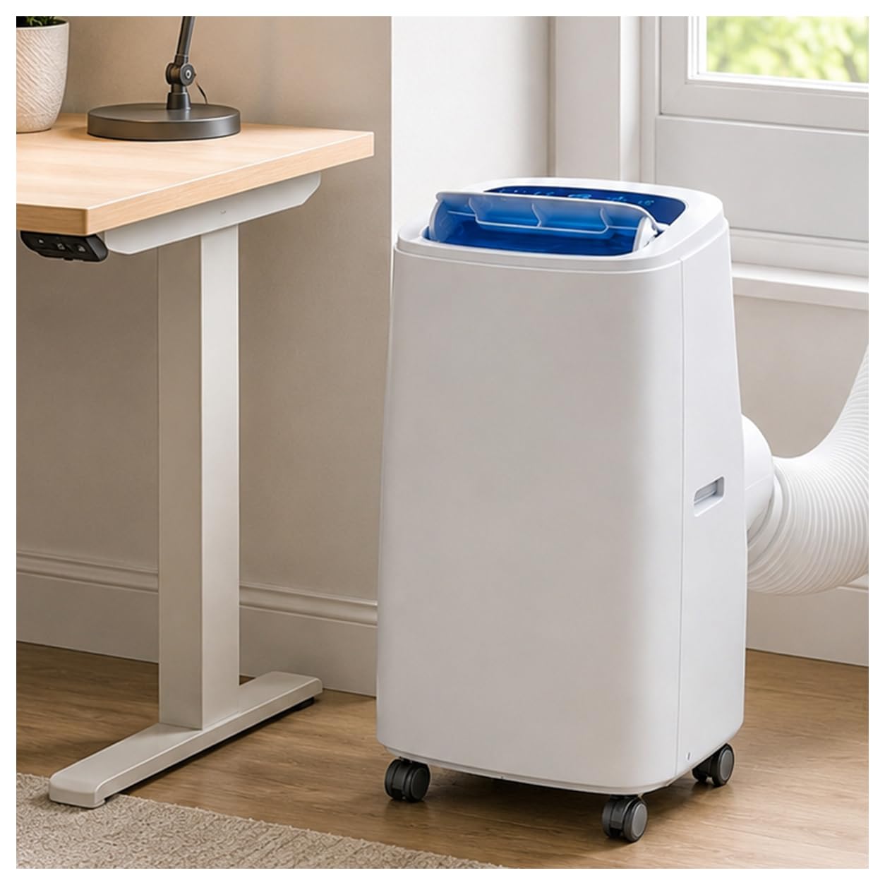 XUFWANYE Portable Air Conditioner Cooler with Dehumidifier & Fan & Heating (18000BTU)