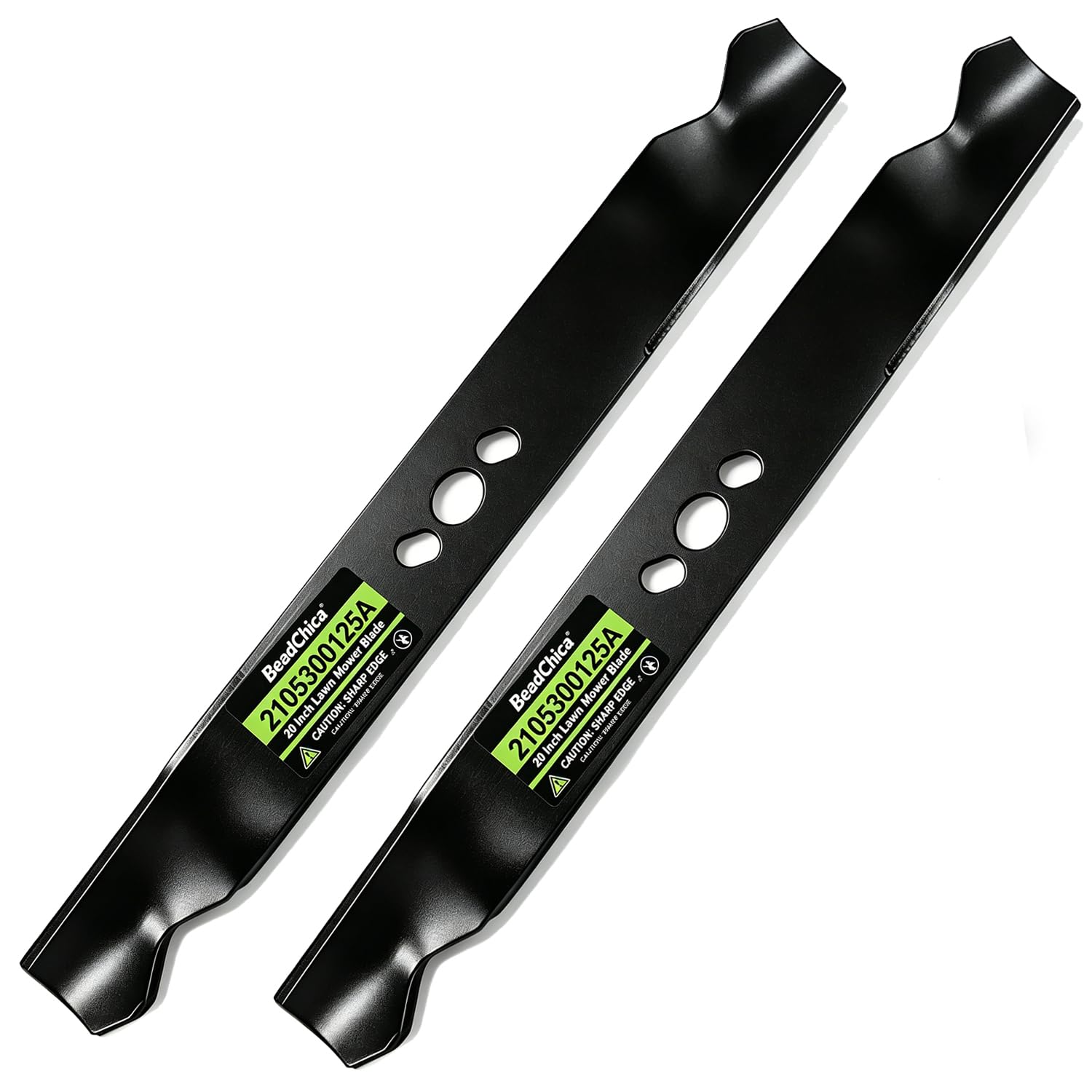 Amazon.com : BeadChica (2 Pack) 20 Inch Lawn Mower Blades