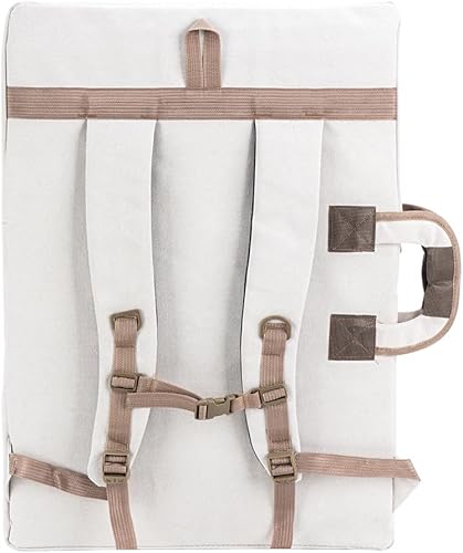 Miniatura 51 de TRANSON Art Portfolio Case Artist Mochila Bolsa de lona grande 26" x 19.5
