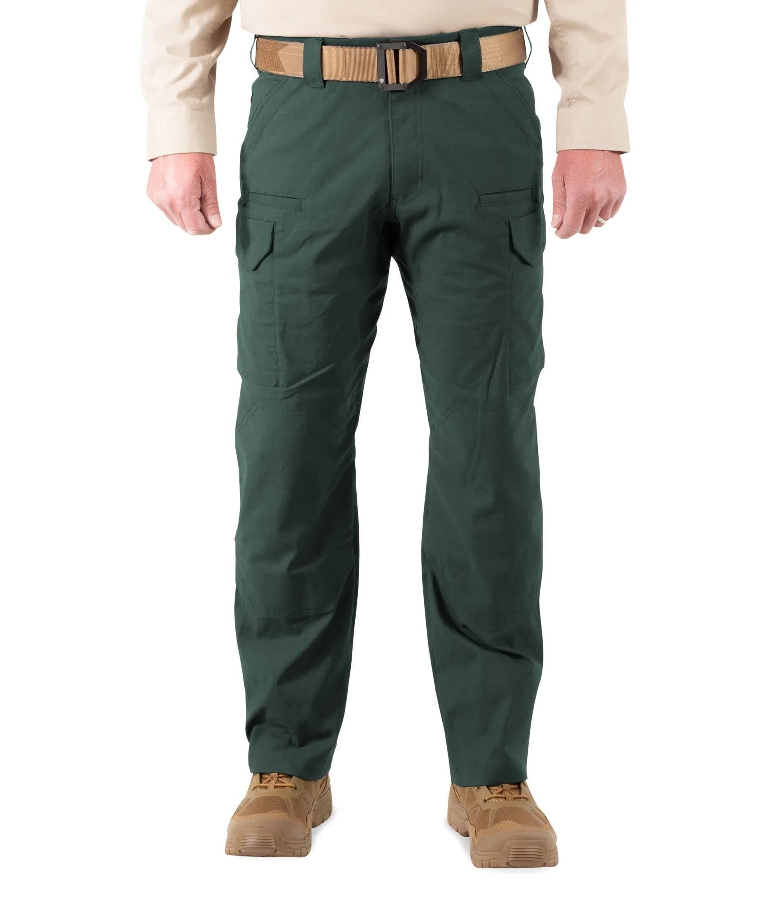 Pantalon tactique résistant First Tactical V2 vert épicéa contre les déchirures - 8