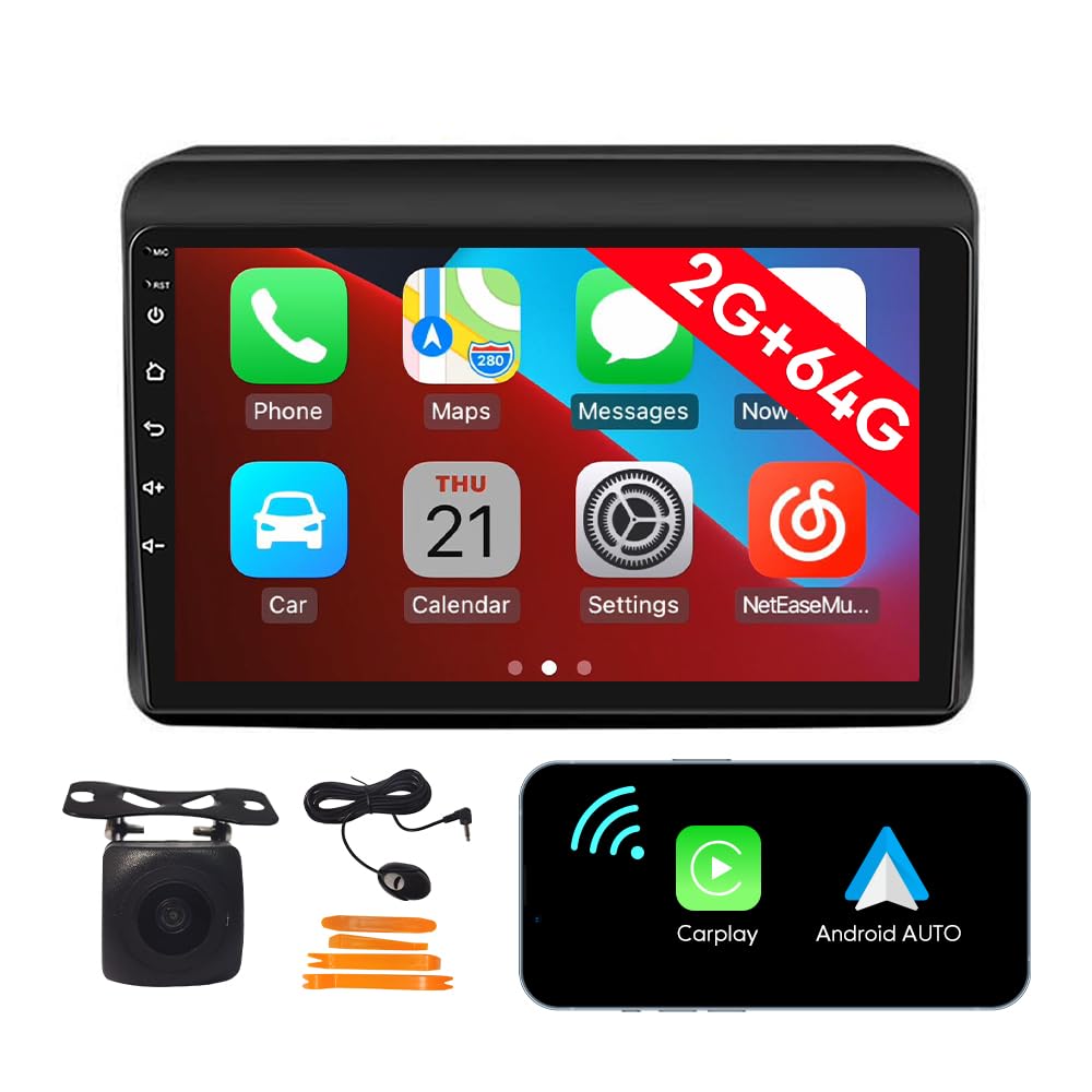[2G 64G] Android Car Stereo FM Radio Carplay Android Auto 9