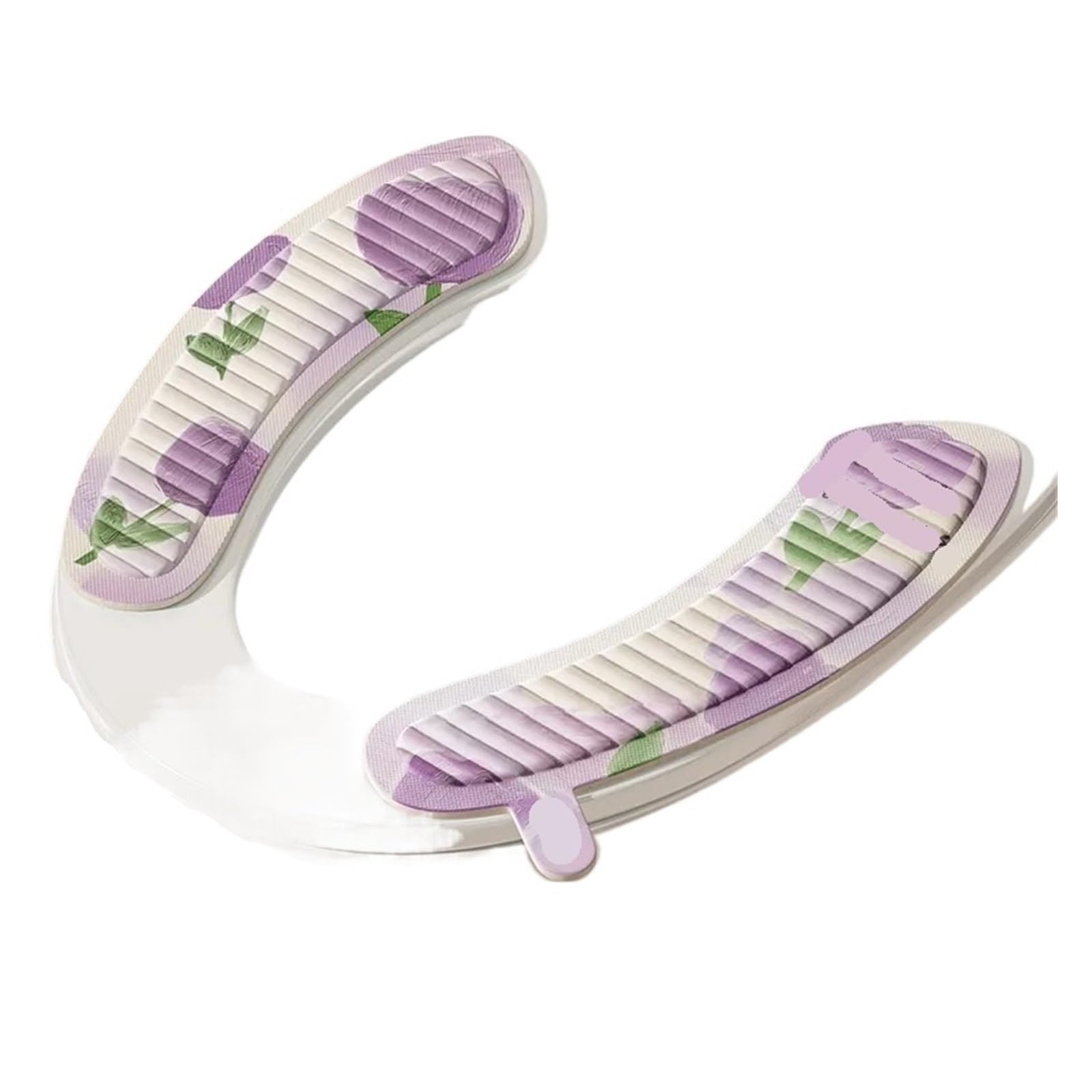 Bisxhvqjzkc Purple Adhesive Printed Toilet Pad