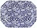 Produktbild Burleigh Dark Blue Calico Meat Dish Rectangular Small 25.5 cm by Burleigh