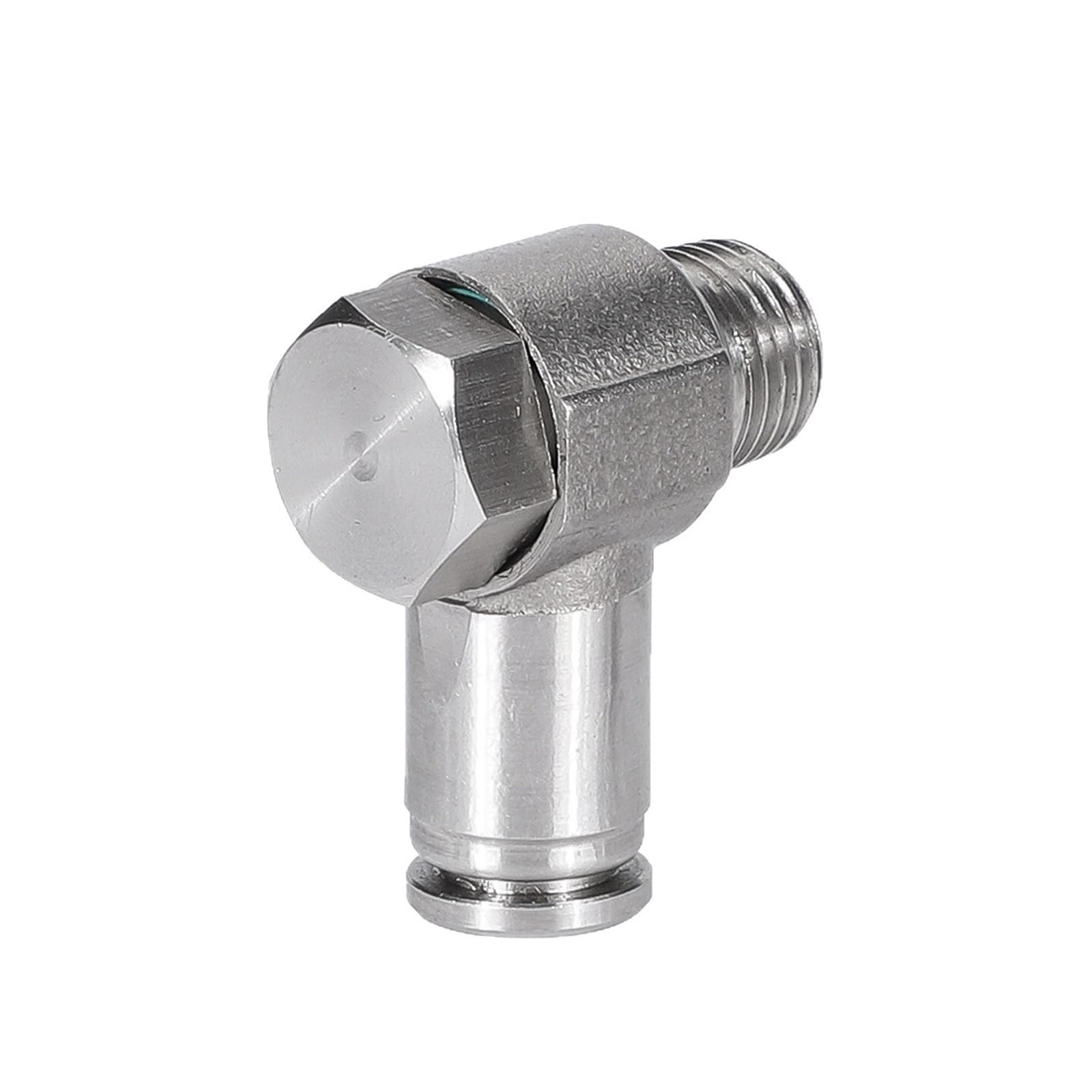 Conector rápido PH12-02 neumático de acero inoxidable con rosca hexagonal