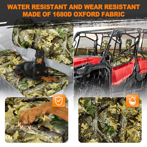 Heavy Duty UTV Seat Cover Fit for Pioneer 1000/1000-5/1000-6 2016-2025 by BORDAN - Used condition - Image 3