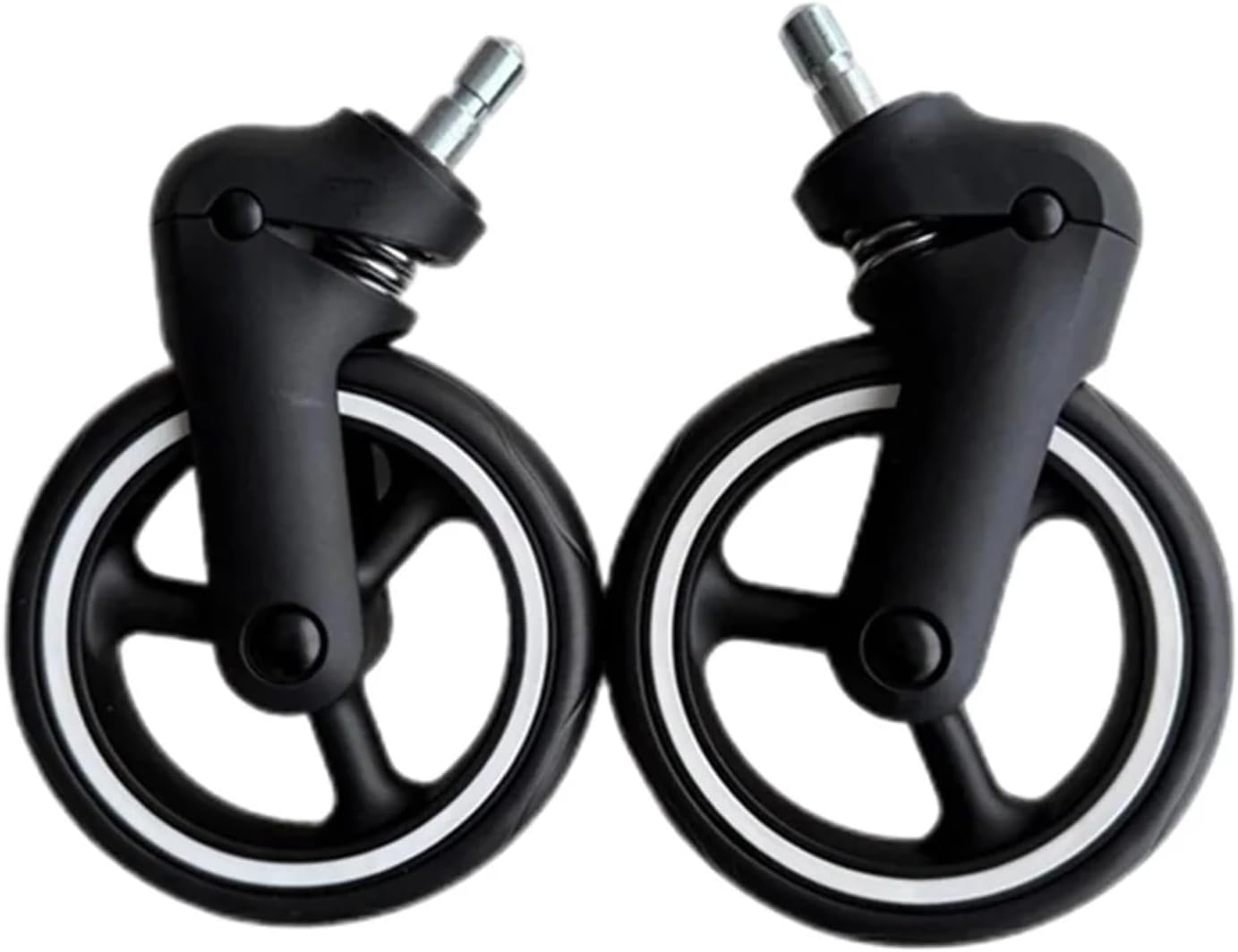 1pair Stroller Wheel for gb Pockit+ All City Baby Replace Accessories(Front Wheel)