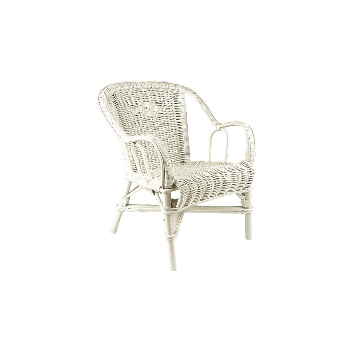 Aubry Gaspard Fauteuil Enfant en rotin Loni