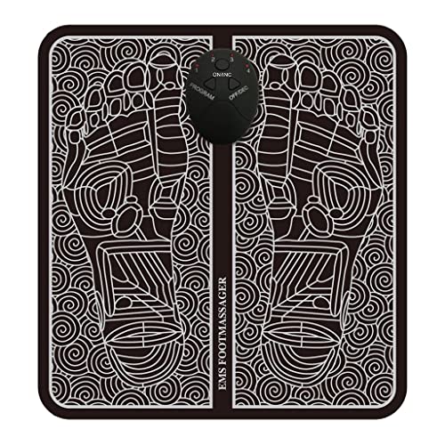 BNF EMS Foot Massager Pad Muscle Stimulator Blood Circulation Battery Type|massager pad|chair massager pad|best chair massager pad|back massager pad|massage pad amazon|massage and pad