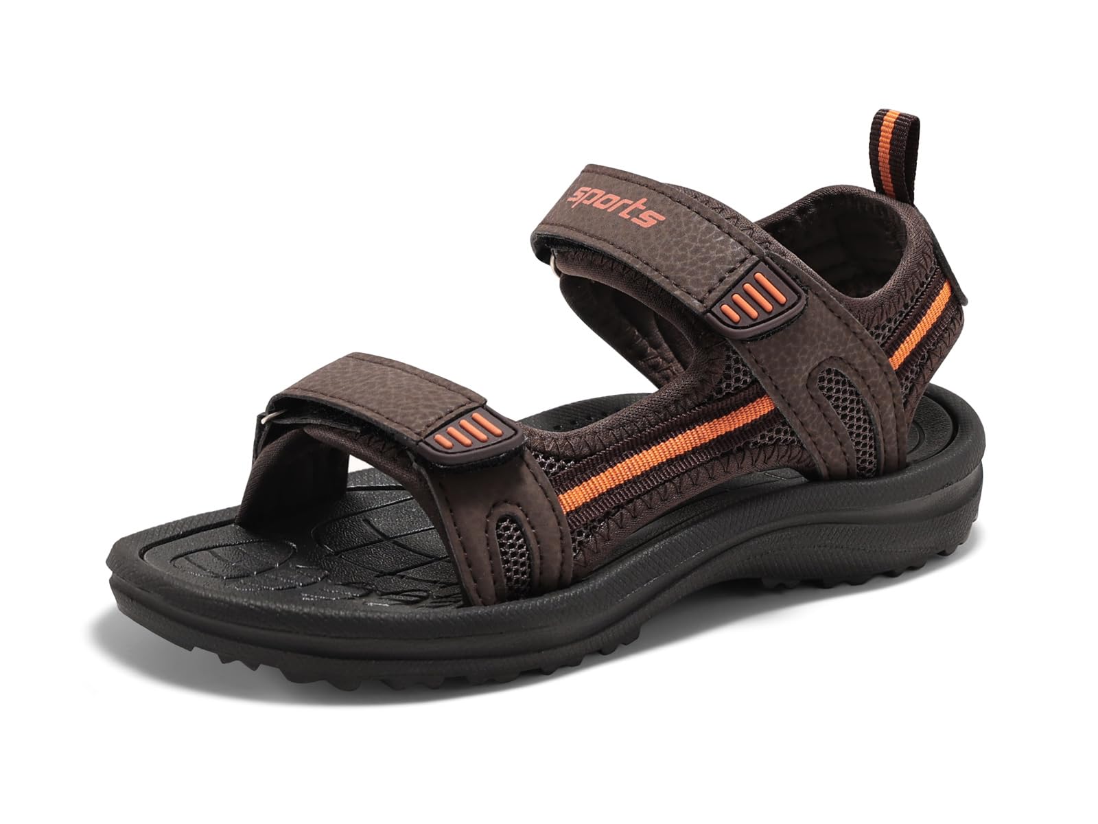 Boys Sandals Double Adjustable Strap Open Toe Sandals Fashion Color Block Beach Shoes