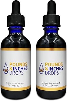 Dirobi Pounds and Inches Weight-Loss Drops, Liquid Weight-Loss Supplement for Women and Men, Diet-Pill Alternative with Delicious Blueberry Flavor…