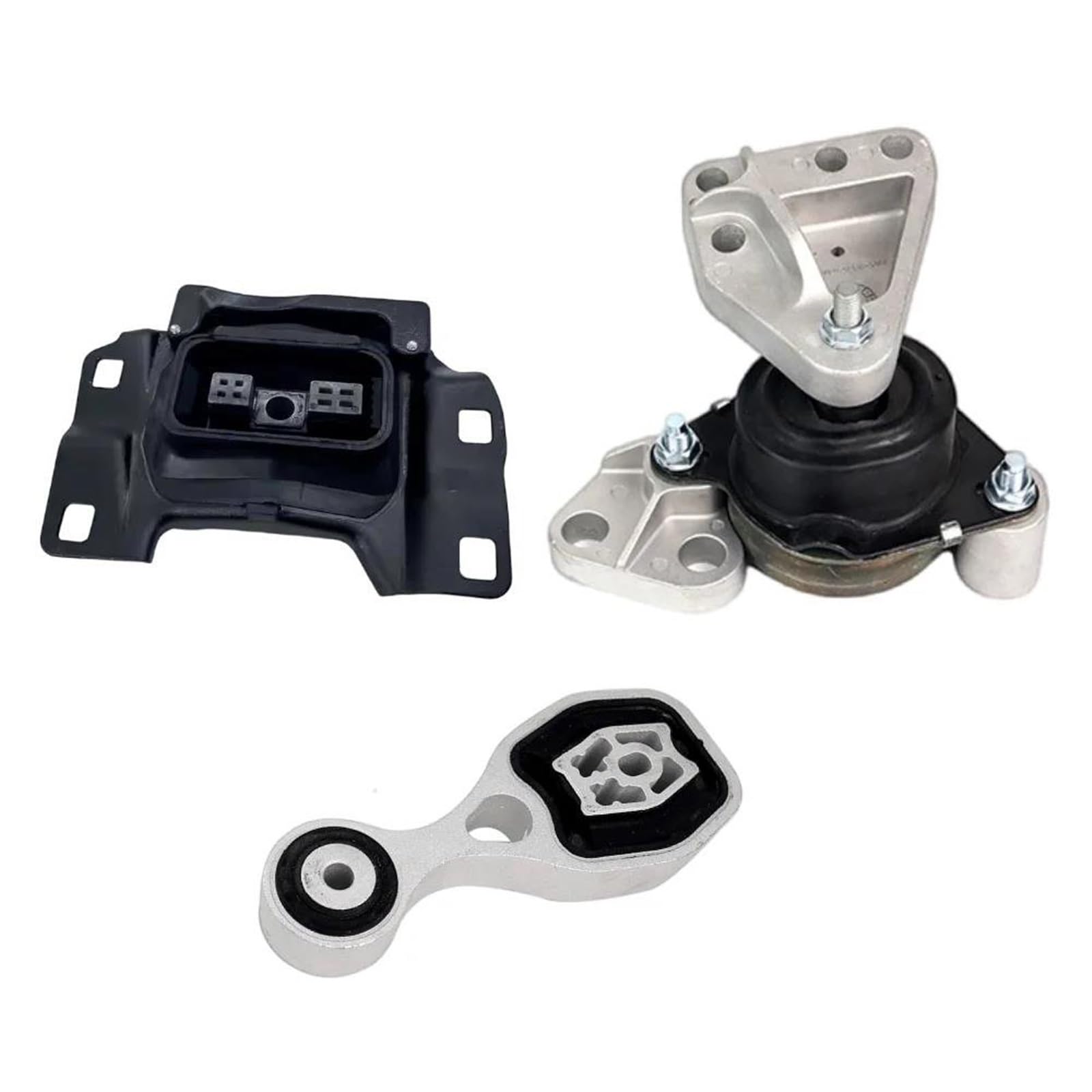 Yeskit 2.3T 3-Piece Set Car Engine Bracket Transmission Bb5z-6038F Fb5z-6038E For Ford For Explorer 2.3T 2016-2019 .0T 2012-2015(2.3T 3-Piece Set)