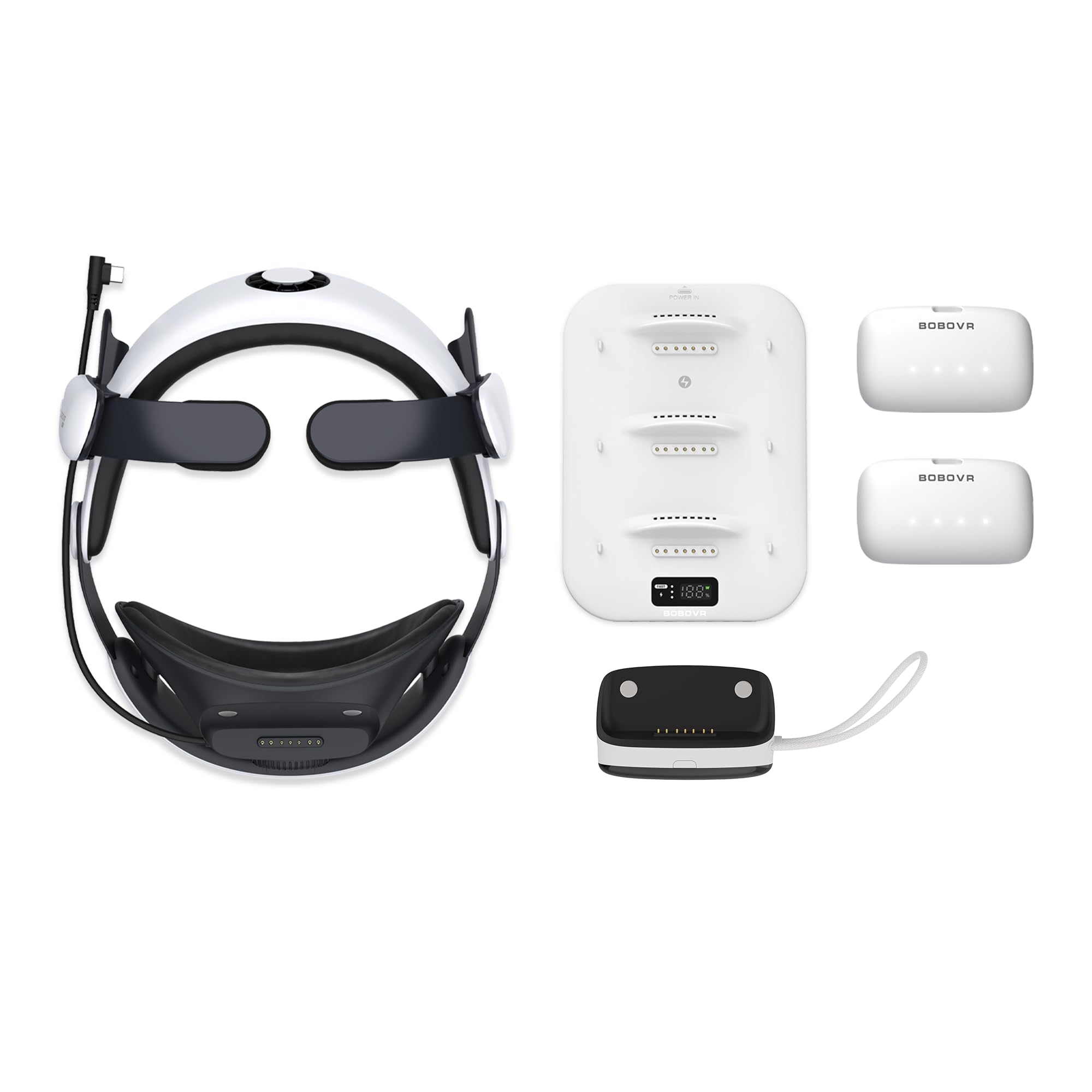 BOBOVR S3 Pro 2-Battery Pack Family Combo