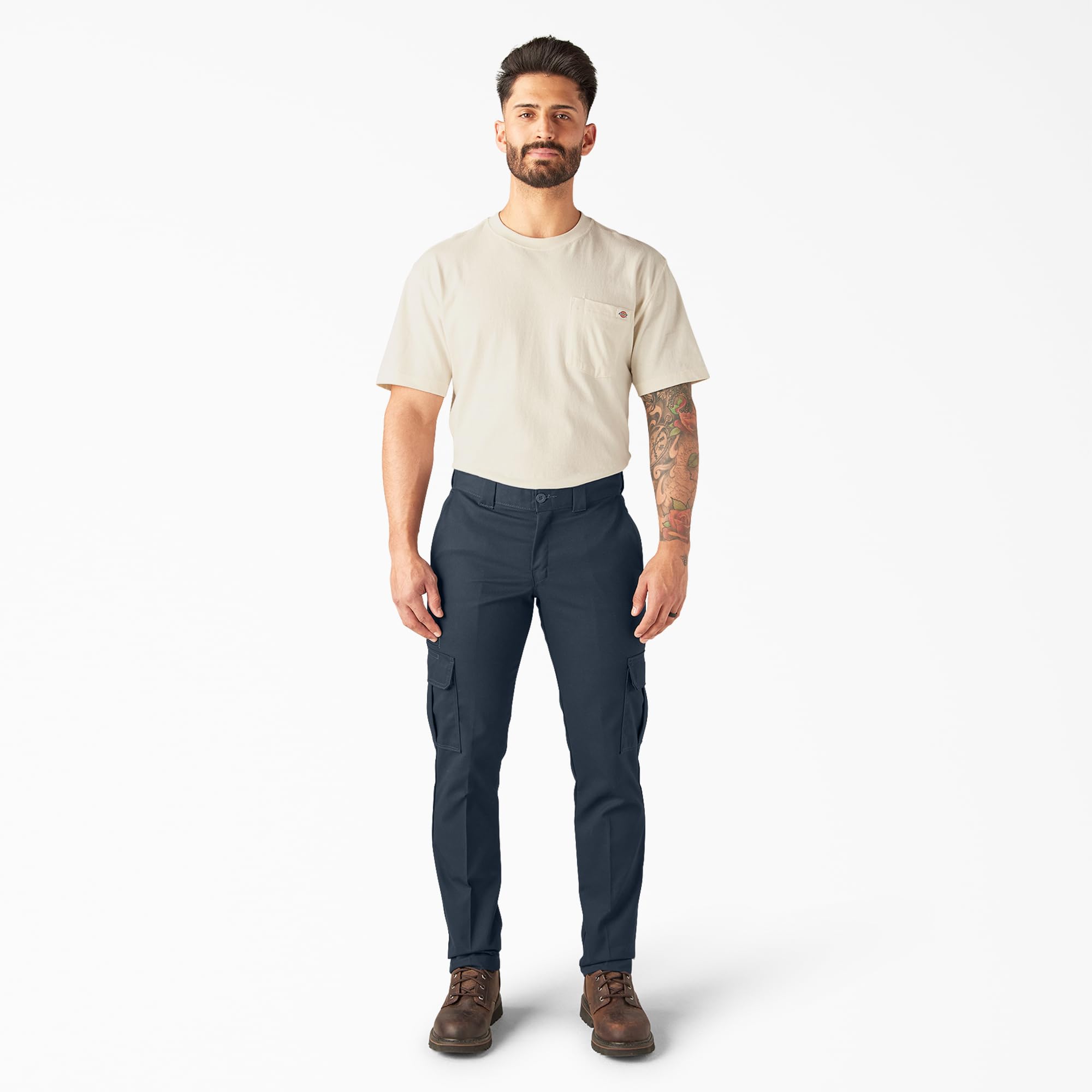 Dickies Męskie spodnie cargo Slim-Straight Stretch-Twill