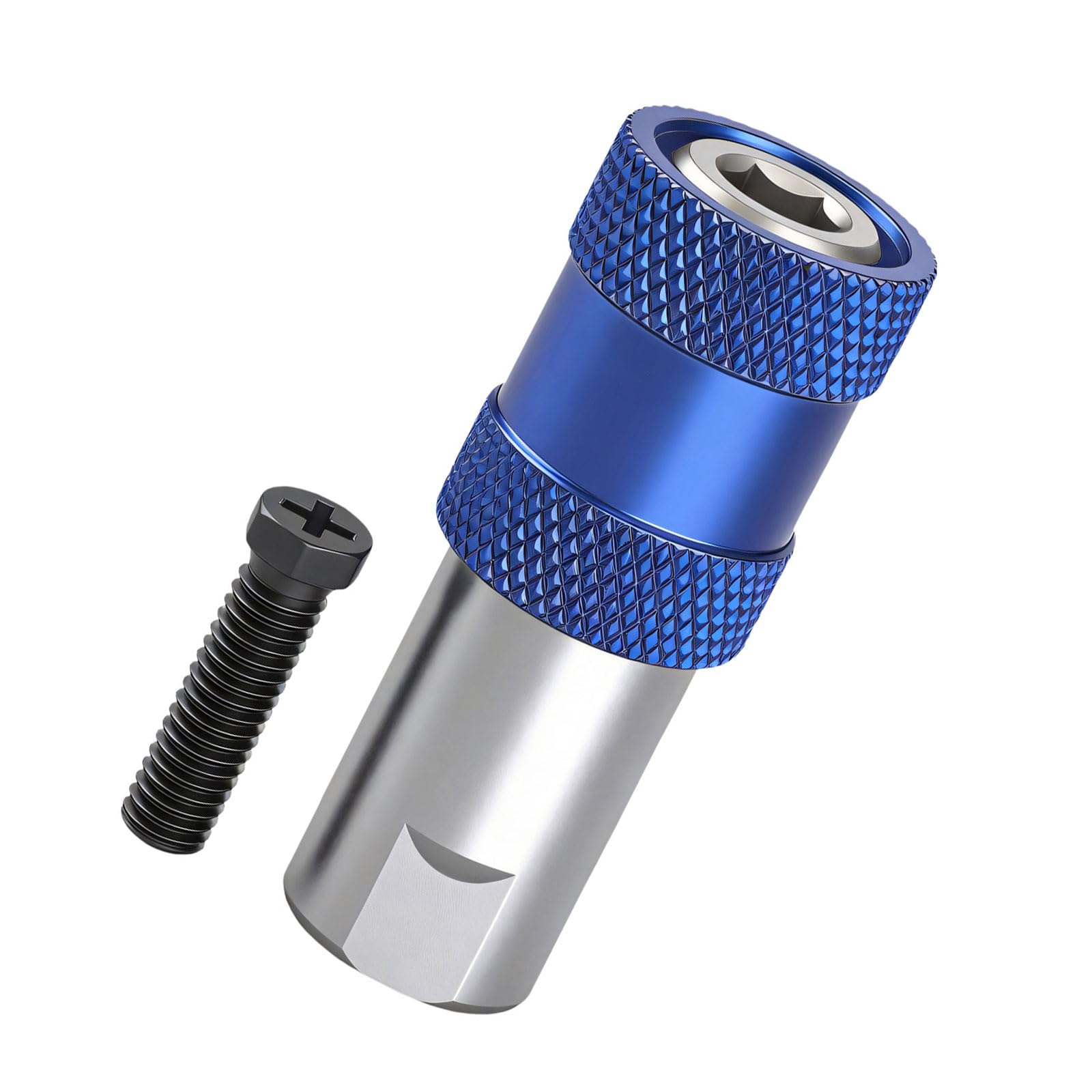 Kalttoy Screwdriver Bit Holder 1 / 4Inch Hexagon Shank Adjustable Screw Depth Screwdriver Drill Bit Holder Extension Security Drill Adapter