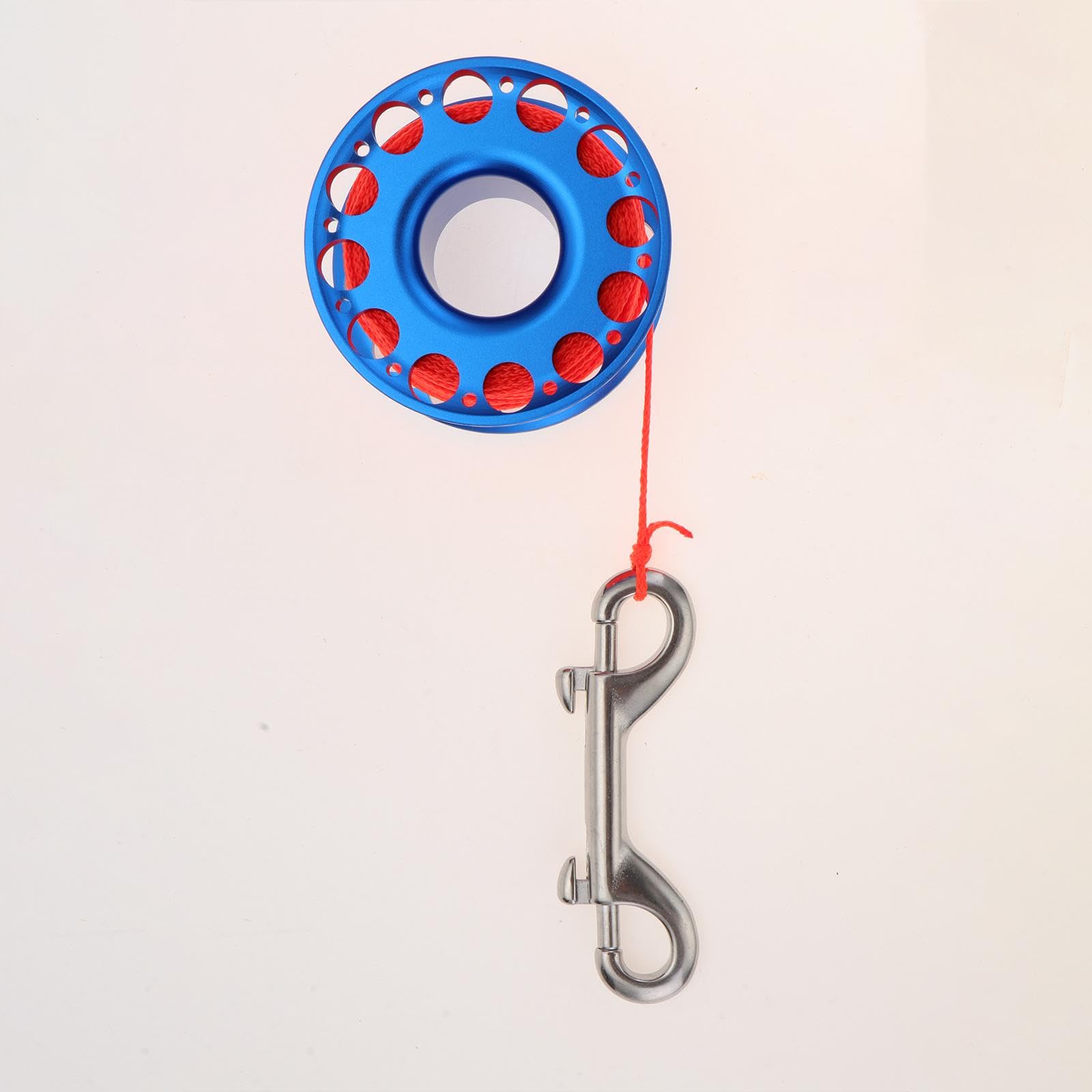 RNXRZANK Diving Finger Spool Reel for Underwater Activities and Snorkeling, Blue Color Reel