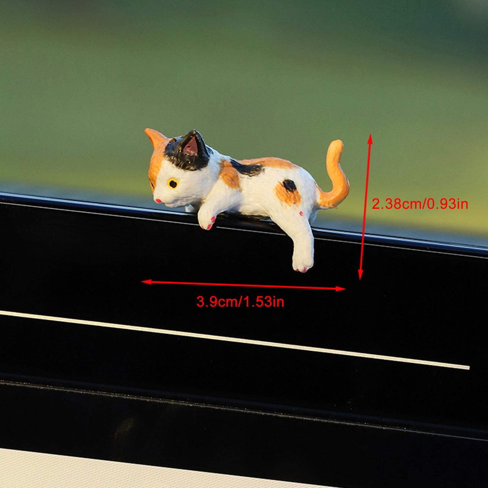 Amazon.co.jp: 車 飾り 車の飾り物 可愛い 猫の装飾品 車の