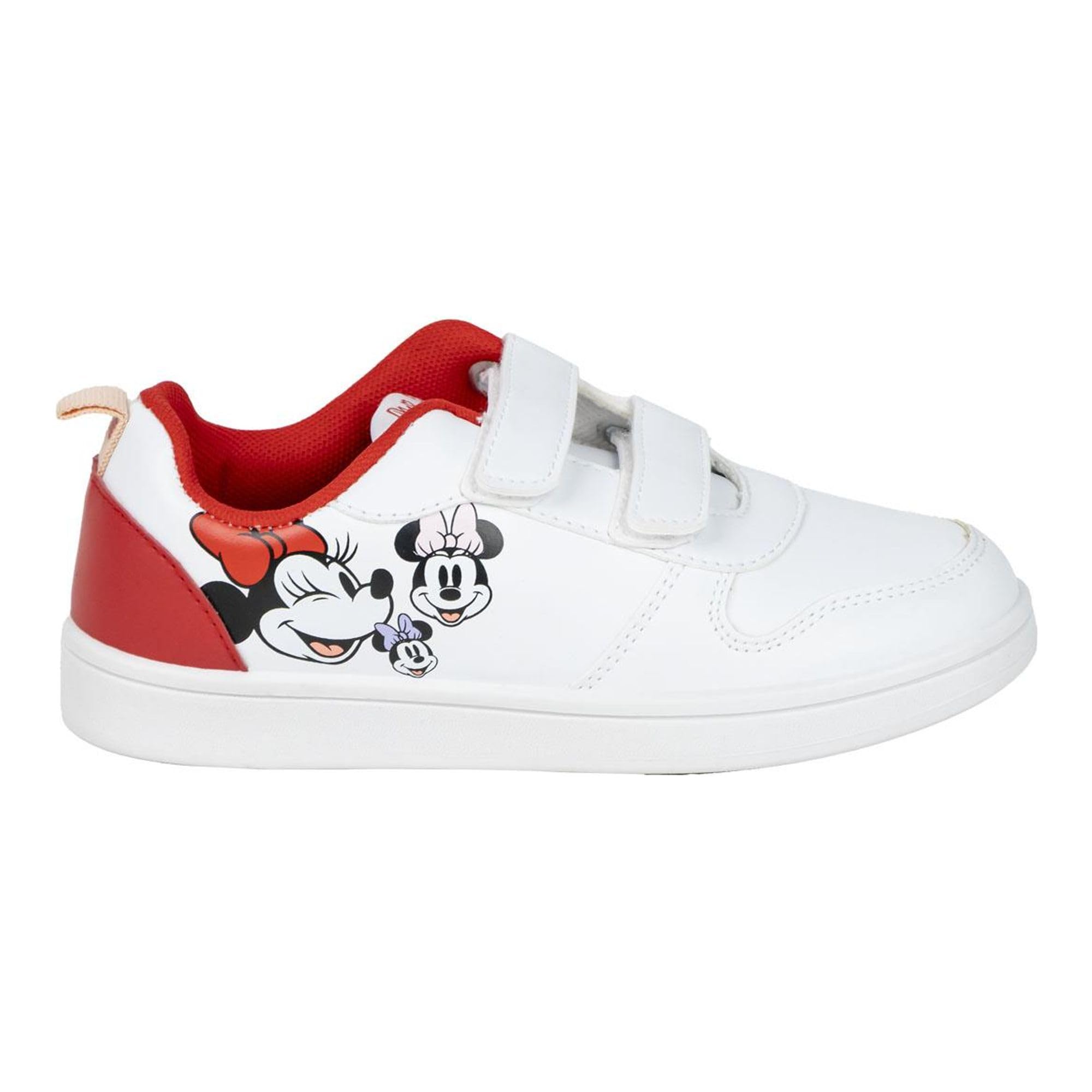 CERDÁ LIFE'S LITTLE MOMENTS Sneakers PVC Minnie Sole, Girls' Trainers, White, 8.5 UK Child