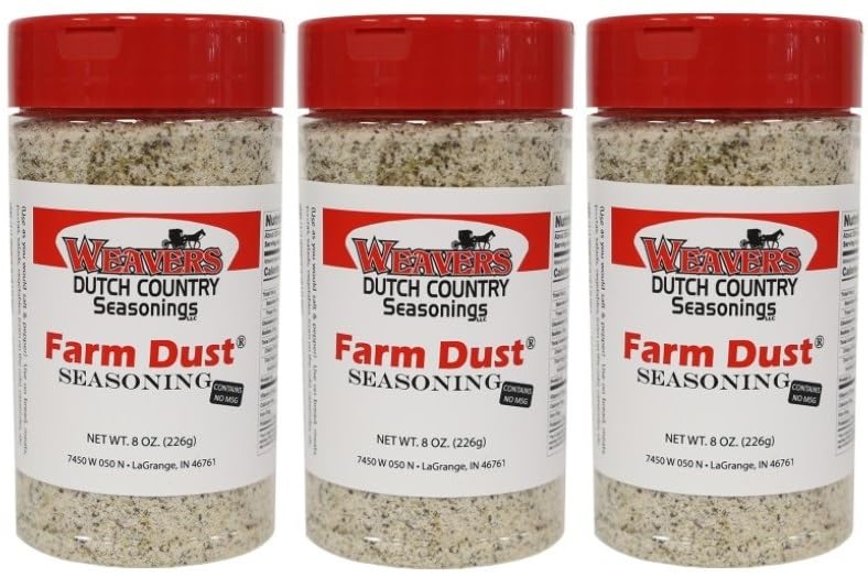 Generic Weavers Dutch Country Farm Dust Seasoning (2 pack Steak Dust 9oz), 1.13 Pound (Pack of 1)