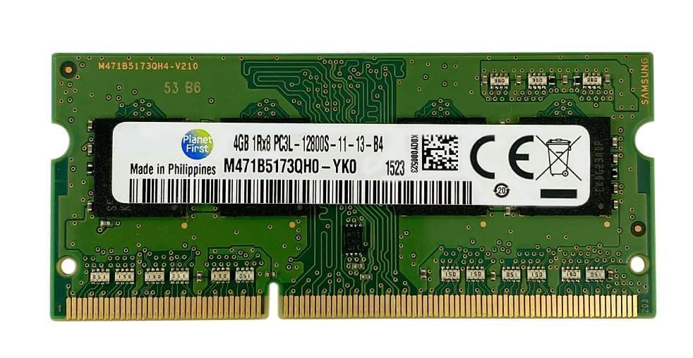 Image of 4GB DDR3L 1600MHz 204-Pin SODIMM Laptop RAM, PC3L-12800, CL11, 1.35V, Non-ECC, Unbuffered, Compatible Laptop (3 Years Warranty)