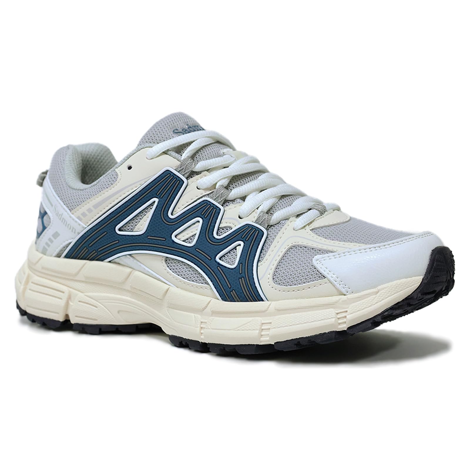 Men's Slip Resistant Trail Running Shoes - Supportive Athletic Shoes for Outdoor Fitness Walking, Road Running and Gym Training