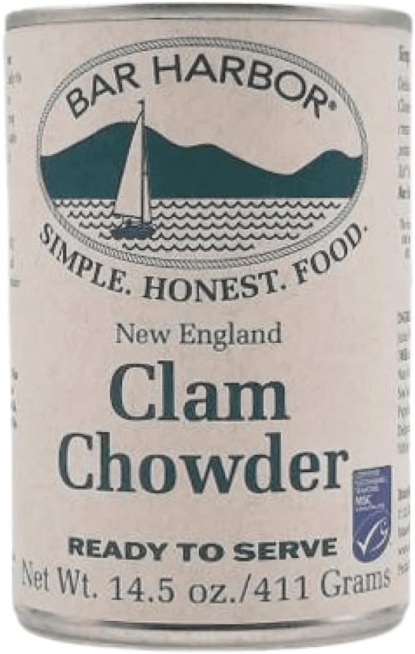 New England Clam Chowder, 90 Ounce (Pack of 6)
