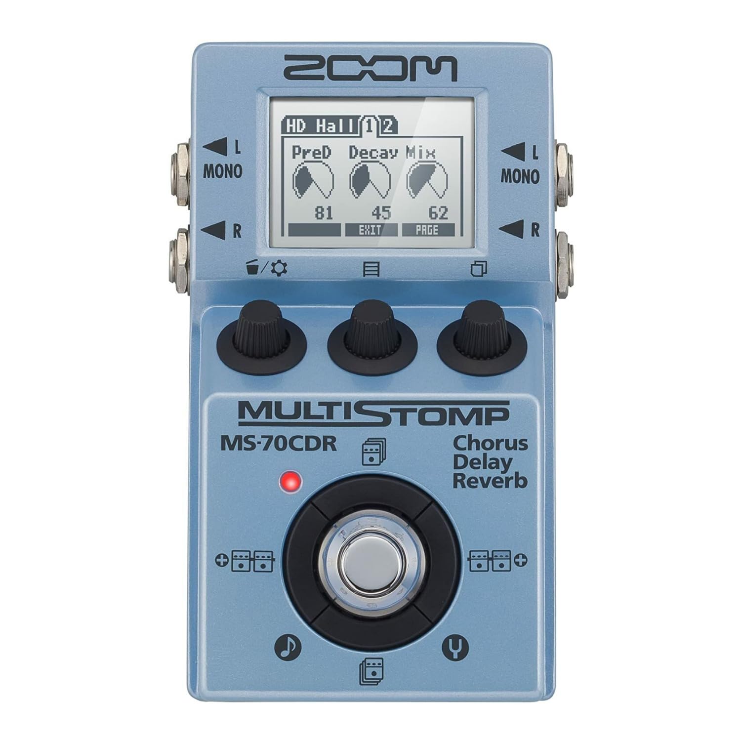 Amazon | Zoom ZMS70CDR MS-70CDR マルチストンプコーラス/ディレイ