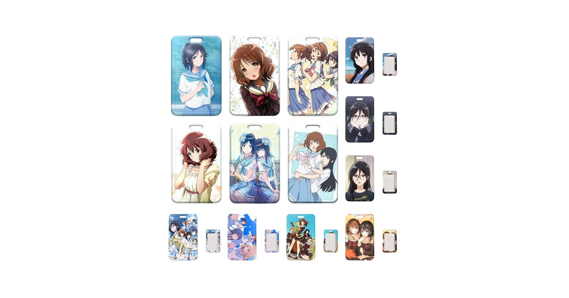 響け！ユーフォニアム　カバーイラストデザインICカードケース Amazon.co.jp: 響け! ユーフォニアム カードケース ICカード