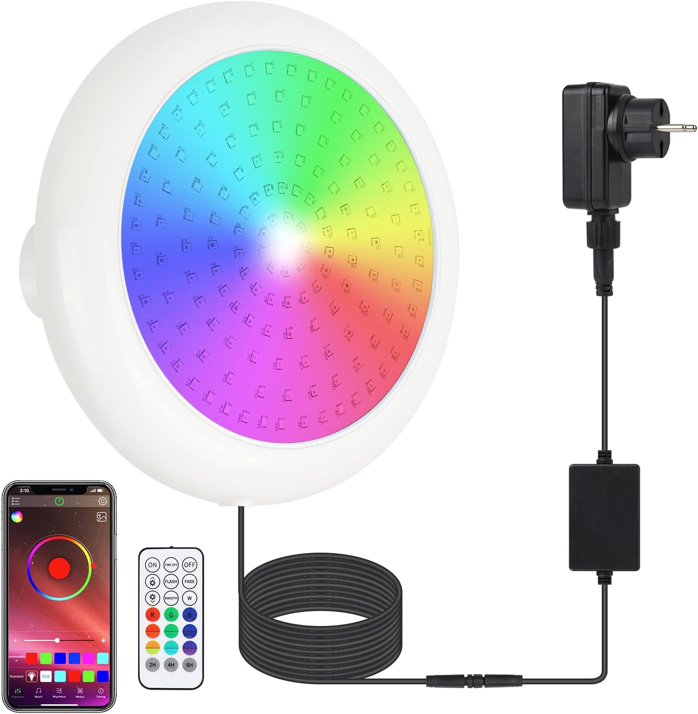 Télécommande Multifonction RGB+W 4 Zones