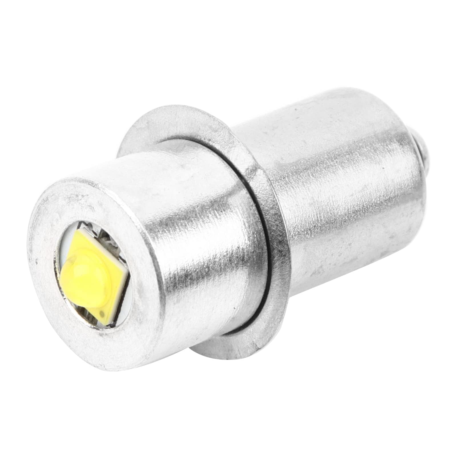 Mumusuki High Power LED Replacement Bulb 3W, High Brightness, Long Lifespan, Easy to Install for Flashlights Torch Lamp Emergency Work Light with P13.5S Lampholder (3V)