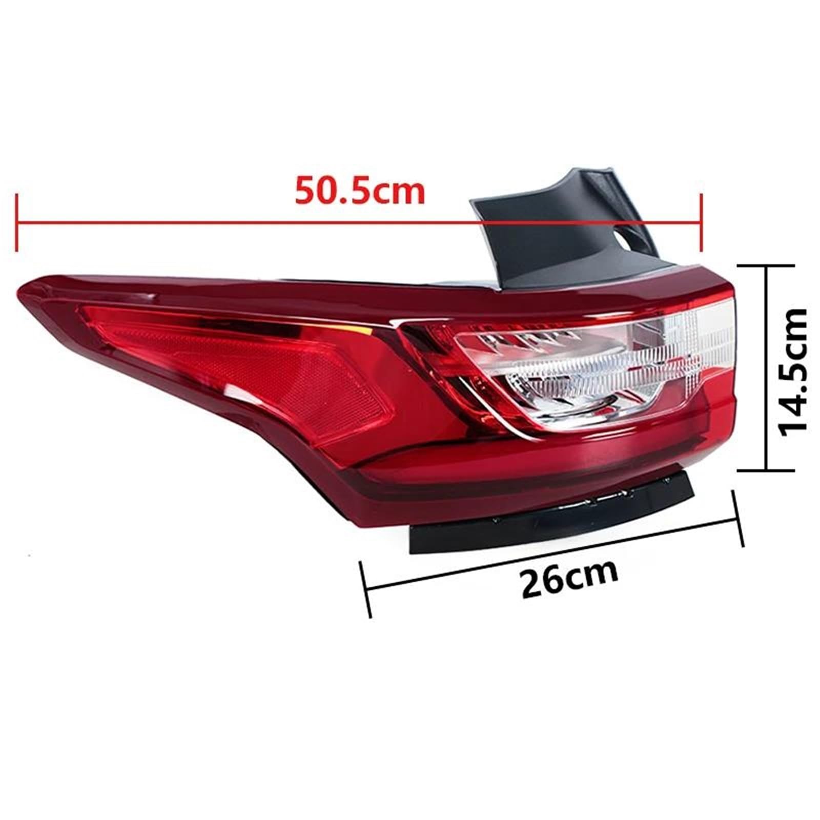 Luz Trasera Para Chevy Para Traverse 2018 2019 2020 Luces Traseras LED Para Automóvil DRL Luz Trasera De Freno Marcha Atrás 84618032 84990362 Luces Traseras(Izquierda)