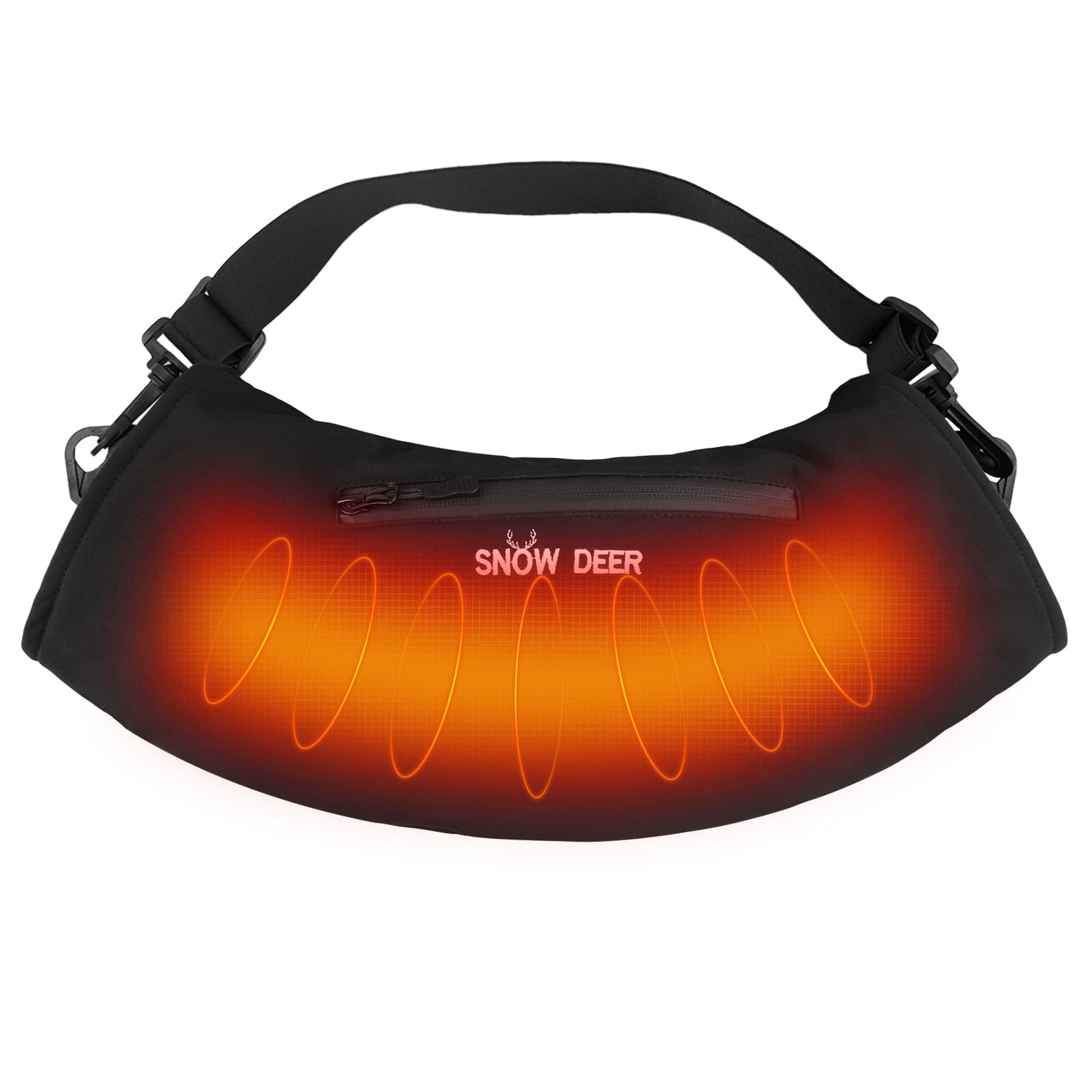 SNOW DEERHeated Hand Muff with 7.4V Rechargeable Battery, Electric Hand Warmer Pouch for Hunting Golf Camping Winter Outdoor