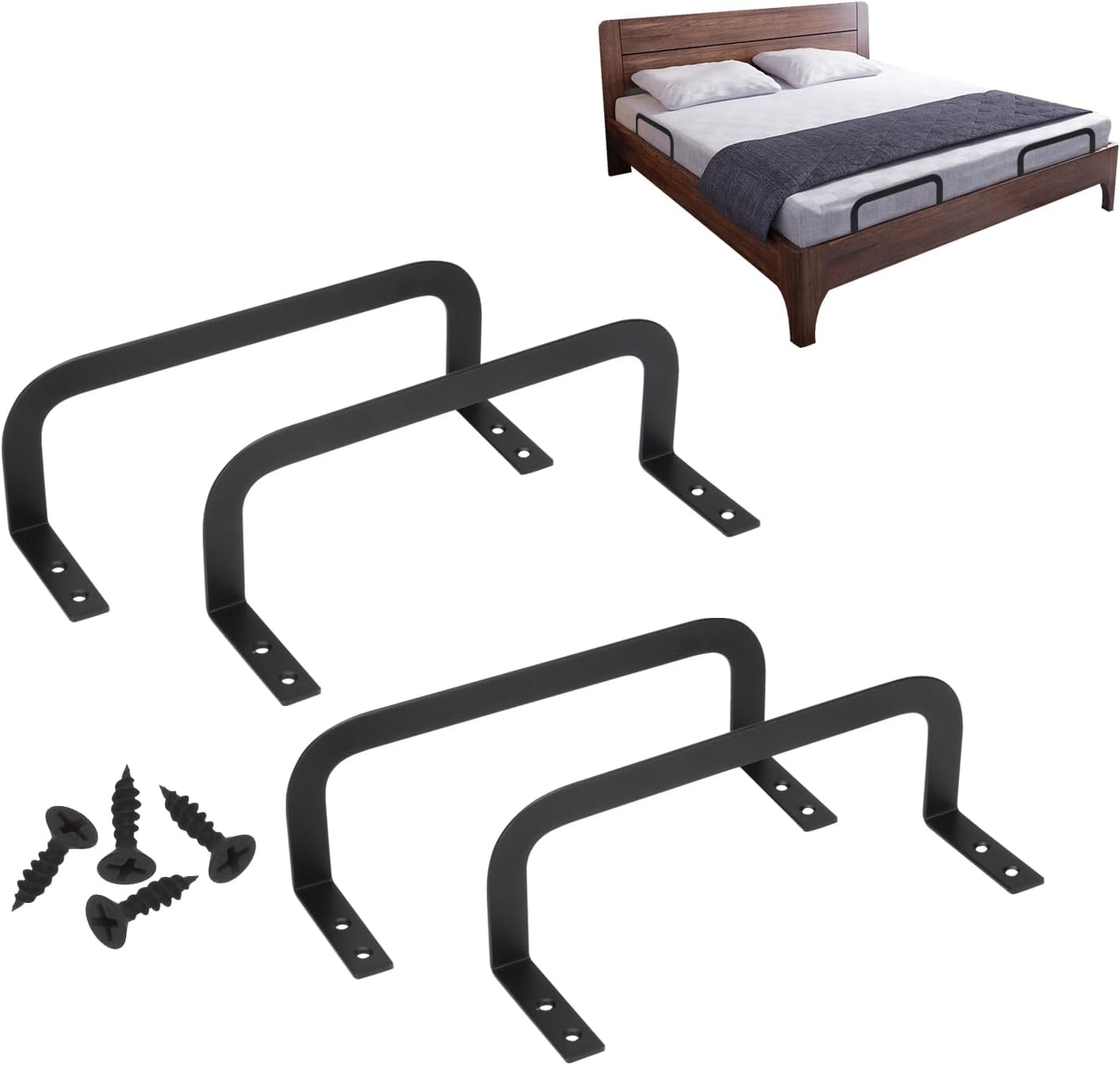 FMTYAOIU 4PCS Mattress Slide Stoppers, Mattress Retainer