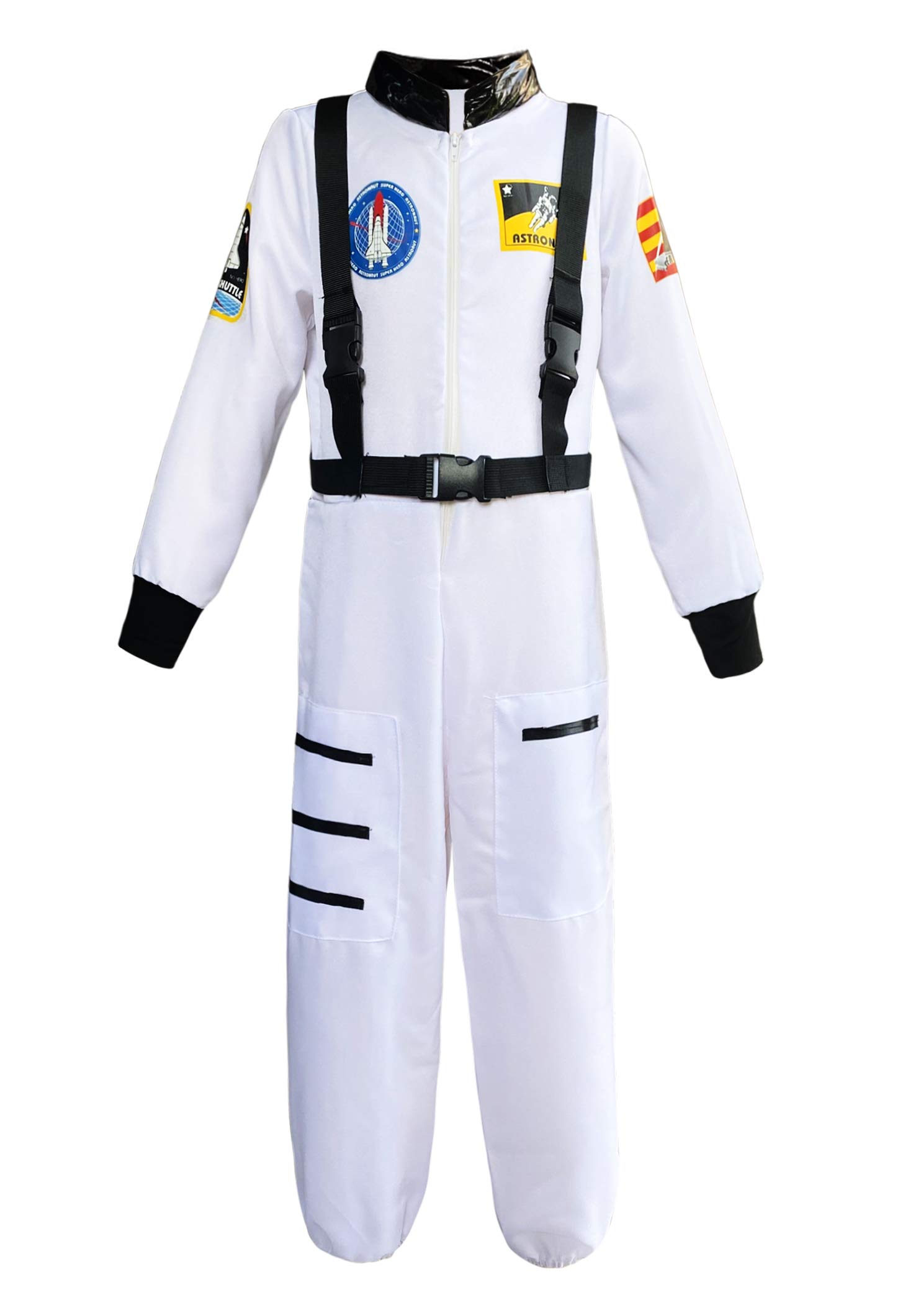 Unisex Kids Astronaut Role Play Halloween Costume Boys Girls Dress Up
