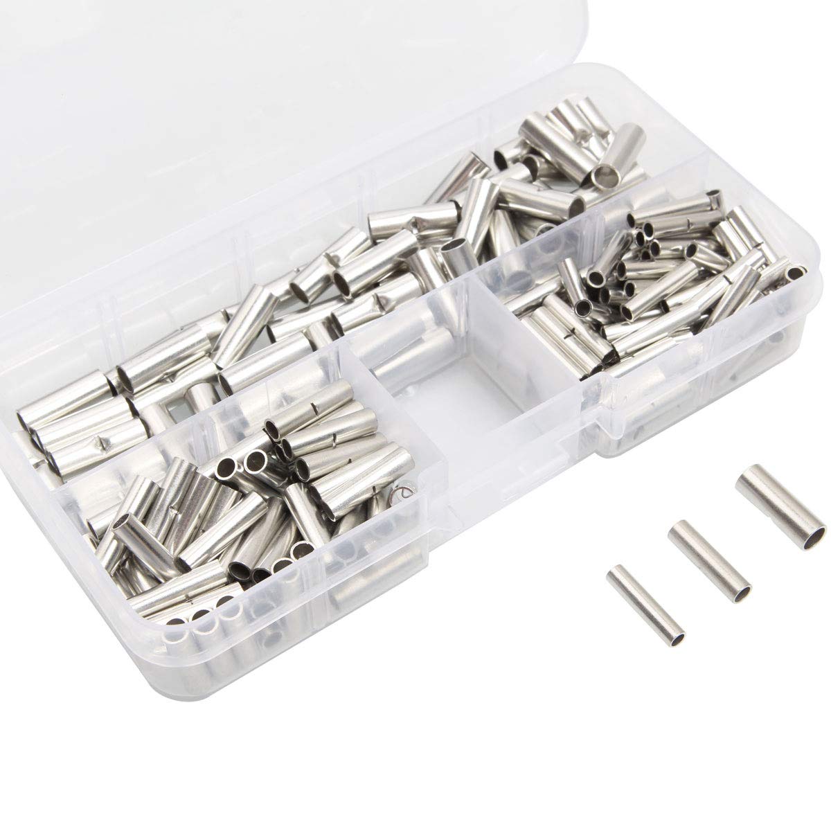 Buy 200pcs Electrical Non Insulated Solder Seal Wire Connectors Kit, 22