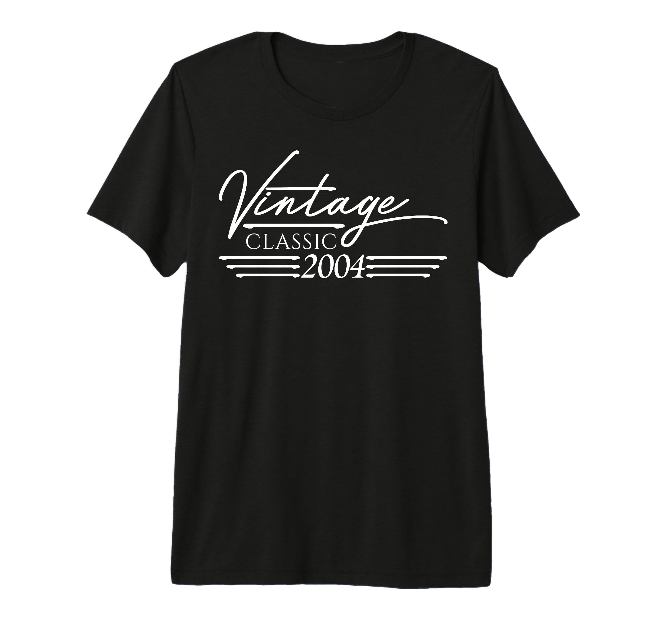 Vintage 22th Birthday Decorations Vintage 2004 22 Years Old Premium Tri-blend T-Shirt