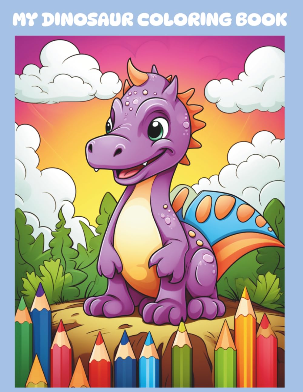 MY DINOSAUR COLORING BOOK