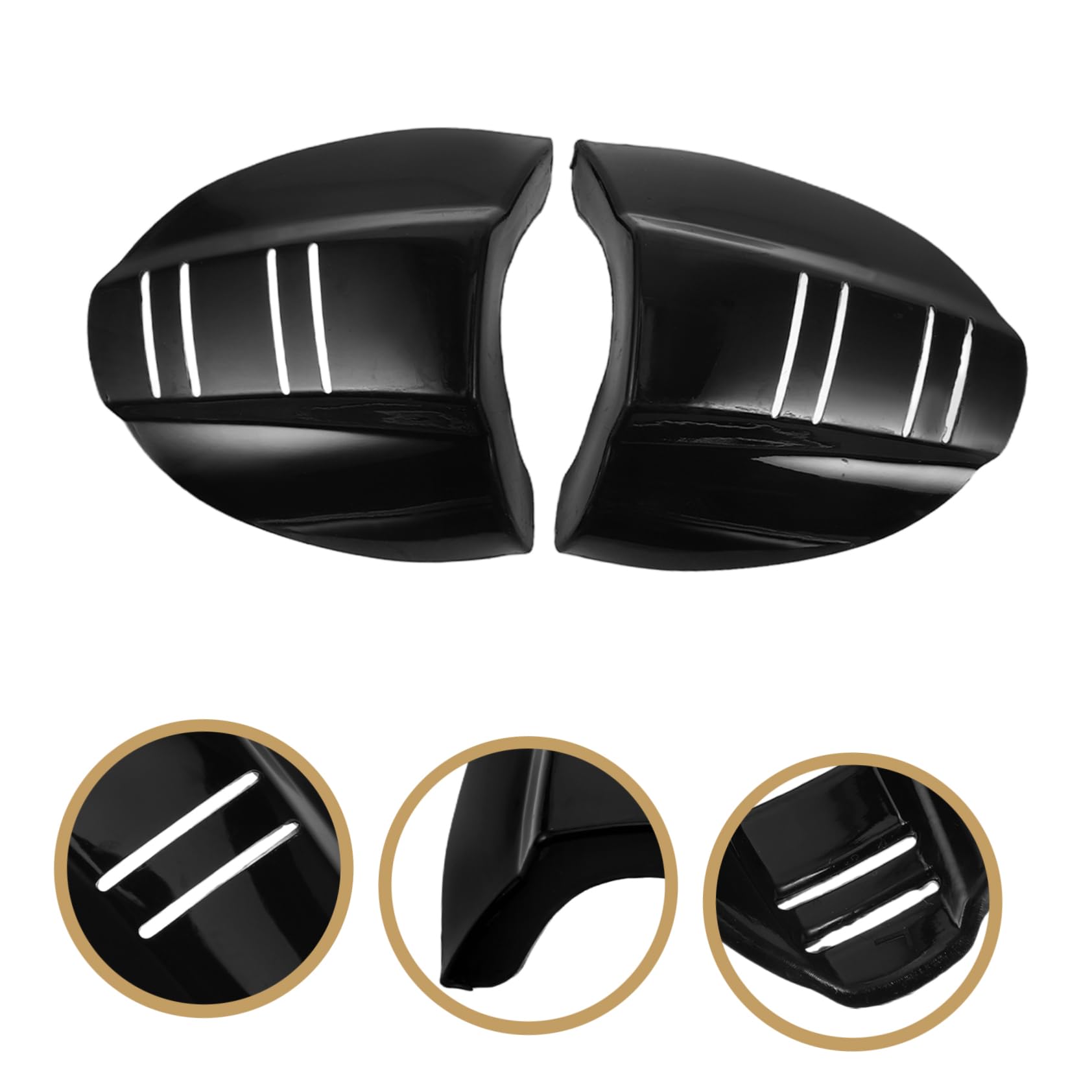 Lunettes de Sécurité TPU Noir Lot de 4 Pièces Gatuida Protection Latérale