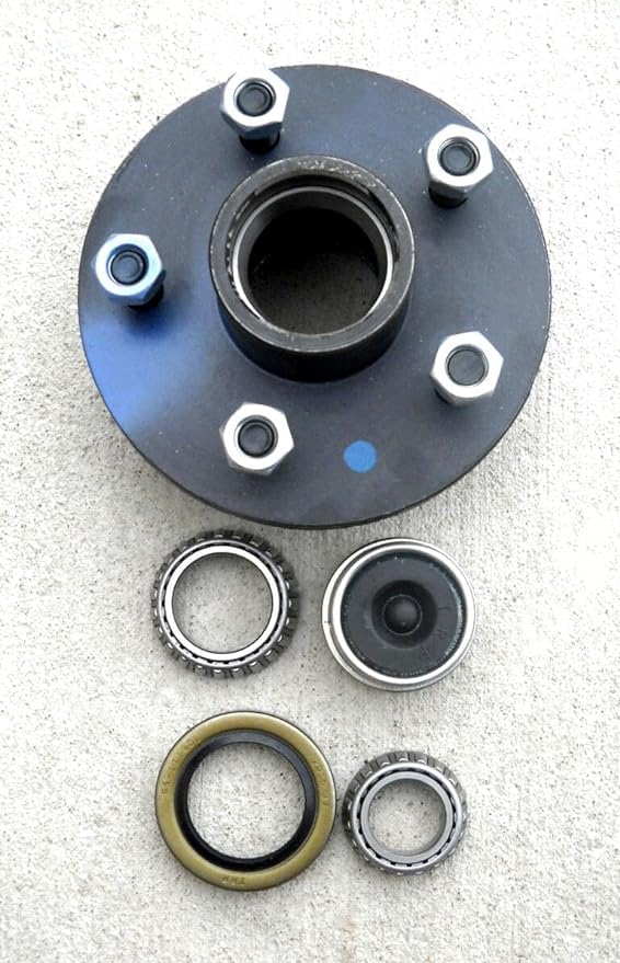 Avatar Frontiers Of Pandora Boat Trailer Hubs 5 Lug Dexter 5x4.75 Hub Replacement - Includes 3500# Bearing Kit (8-248 Idler Axle) Dexter Bearing Kit Dexter Il Delicato - Foto 7