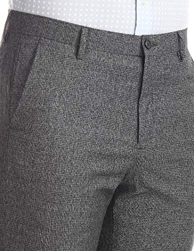 Image of Arrow Men's Tapered Fit Formal Trousers