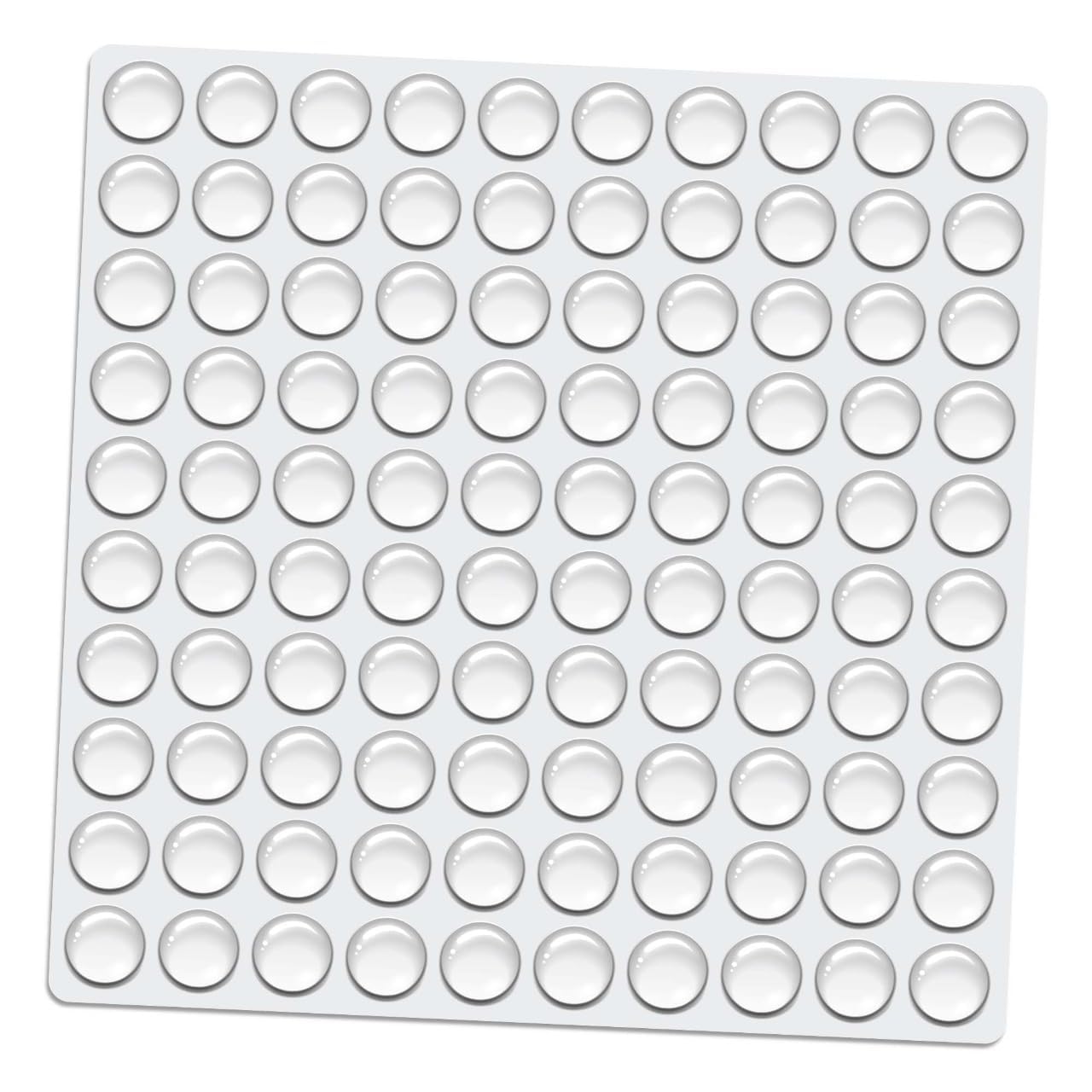 HIYARAM Set of 100 Pcs Round Adhesive Silicone Door Handle Bumper Self-Adhesive Wall Protector Shield Rubber Buffer Crash Pads Door Stoppers for Furniture, Glass, Table, Home, Office (1 Sheet) (B0CZTB9DSK) Amazon Price History, Amazon Price Tracker