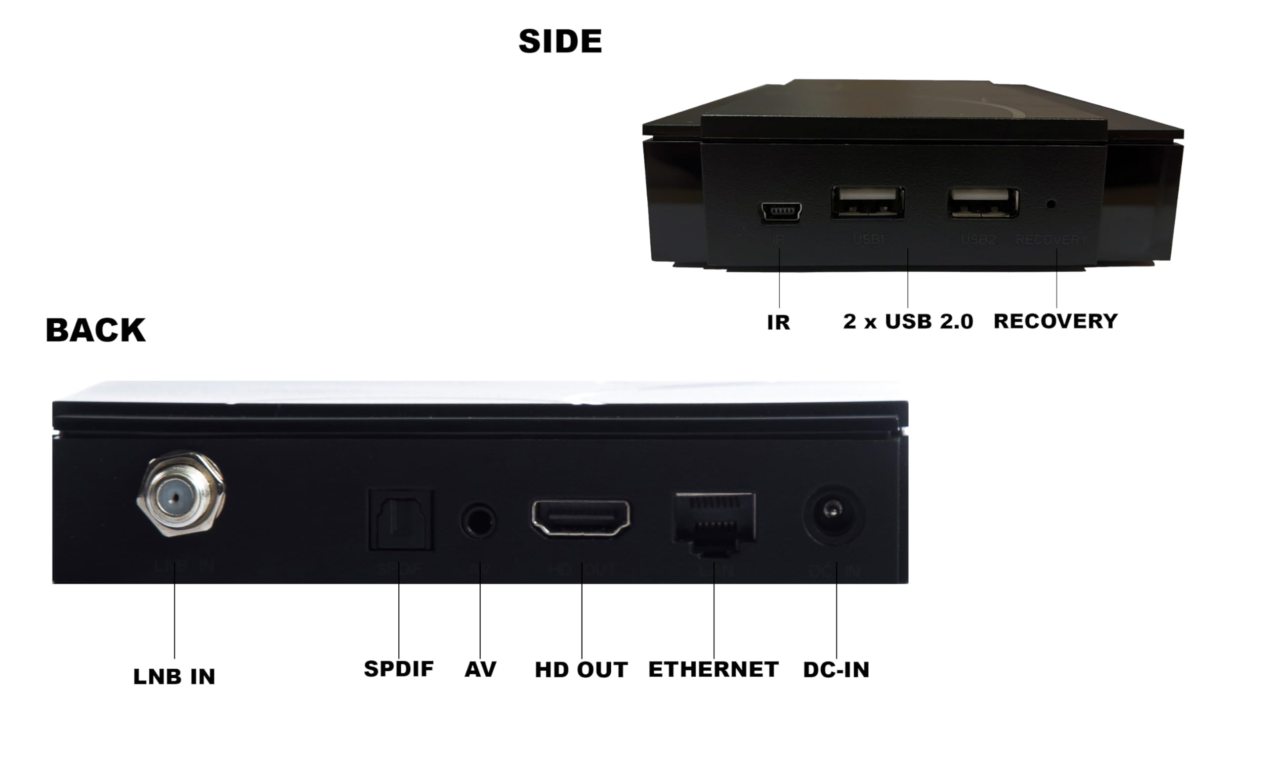 QVIART OG2S, Receptor Linux SAT Full HD IPTV + DVB-S, Lista FTA ASTRA 19.2/HOTBIRD 13 instalada. Internet TV Stalker IP por Qviart TV, Xtream & M3U, Define OS E2 Multiroom, Personalizable