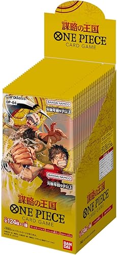 BANDAI NAMCO Entertainment Juego de cartas de una pieza OP-04 Versión japonesa Kingdoms of Intrigue Booster Box