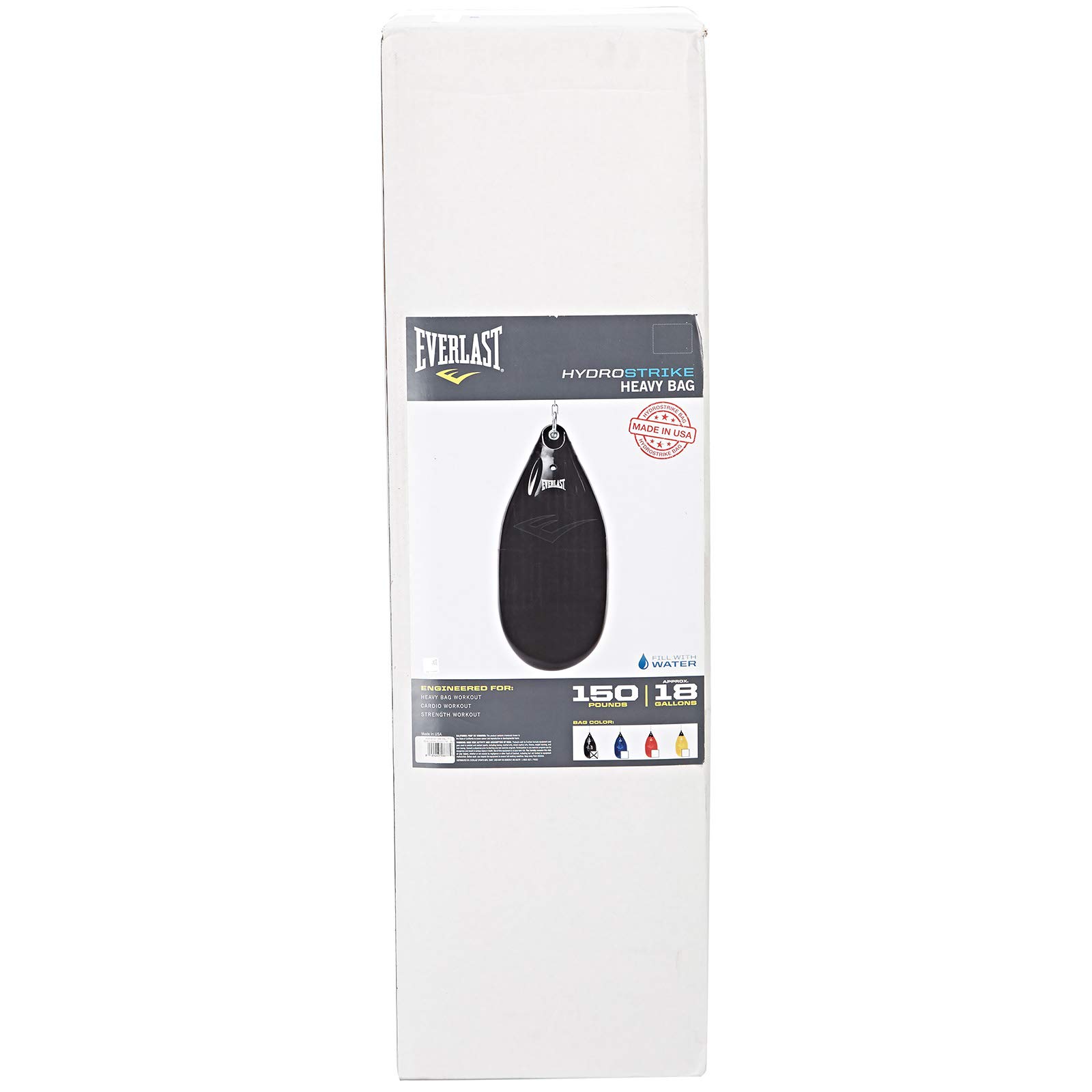 EVERLAST HYDRO STRIKE バッグ 黒 Everlast Hydro Strike Water Bag, 100 lb Black | Active Fitness Store