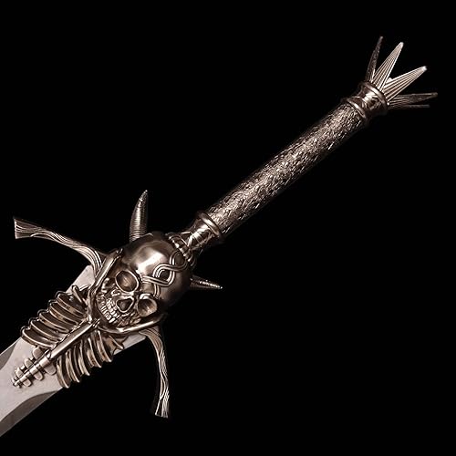 Vista 7 de Sword Valley RebellionRebellious Blade - Premium Fantasy-Themed Display Sword - Stainless Steel Blade, Zinc Alloy Guard, 136.5cm53.74" Length, Hand
