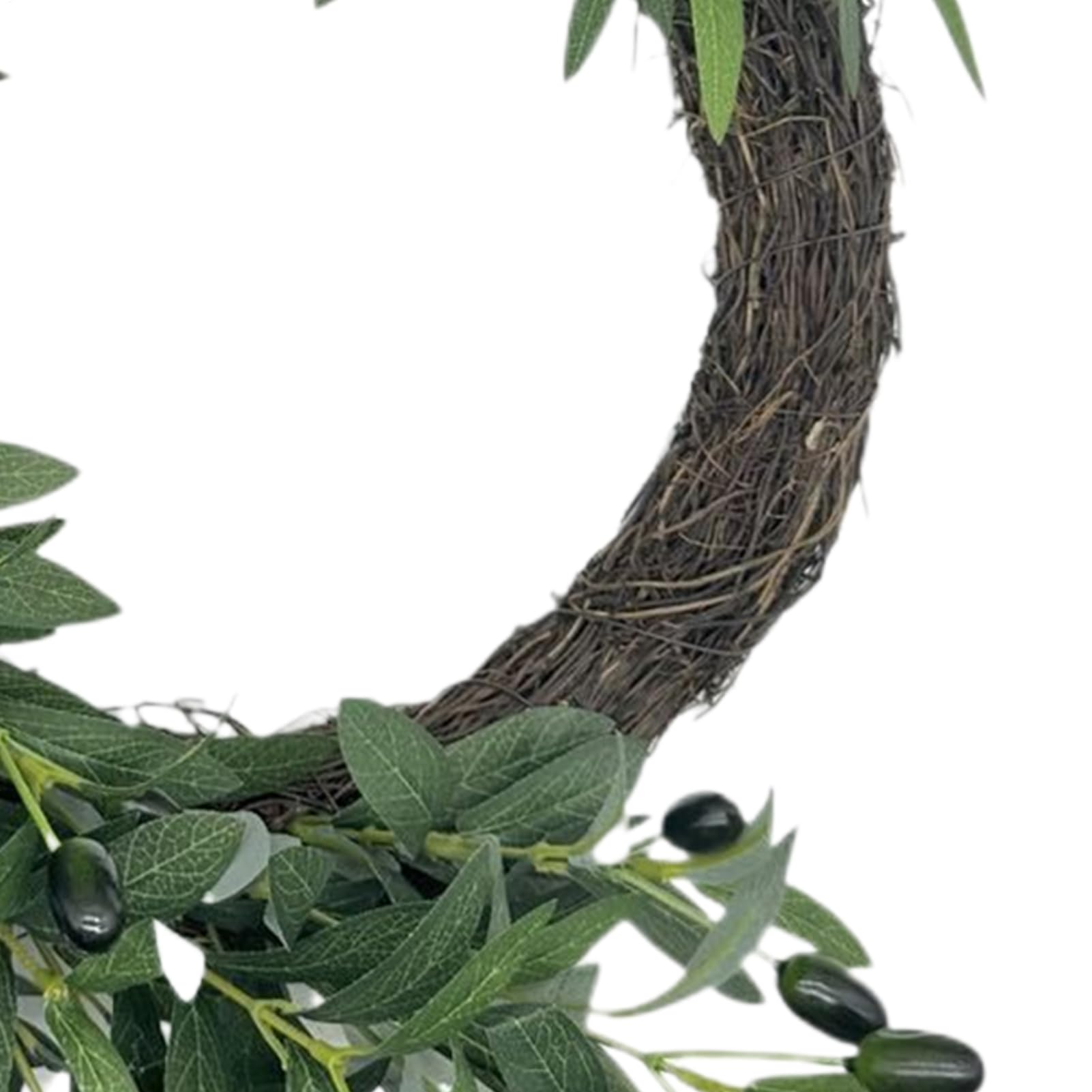 Ghirlanda Di Primavera Per Porta - Decorazione Rustica per la Casa con e Resistente ai Raggi UV,Corone Primaverili per la Porta d'Ingresso | Realistico Per Interni Esterni Giardino Tutte Le
