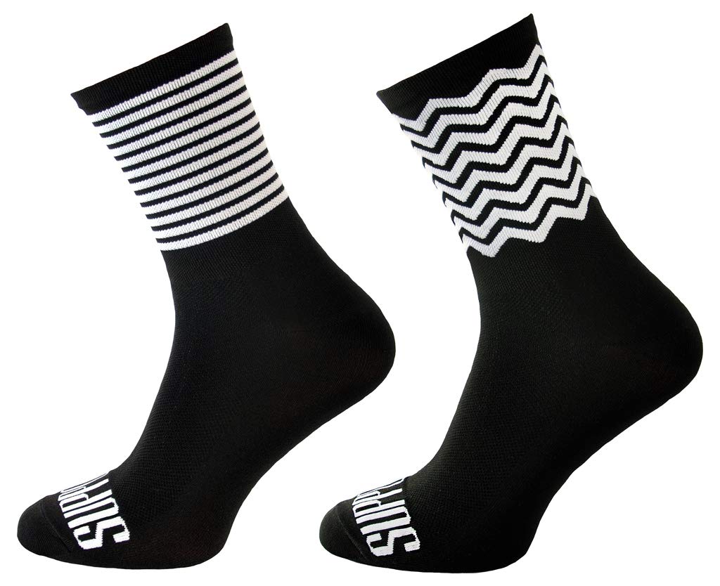 SUPPORT calzini da ciclismo da uomo tecnologia traspirante antiscivolo accessori monocolore