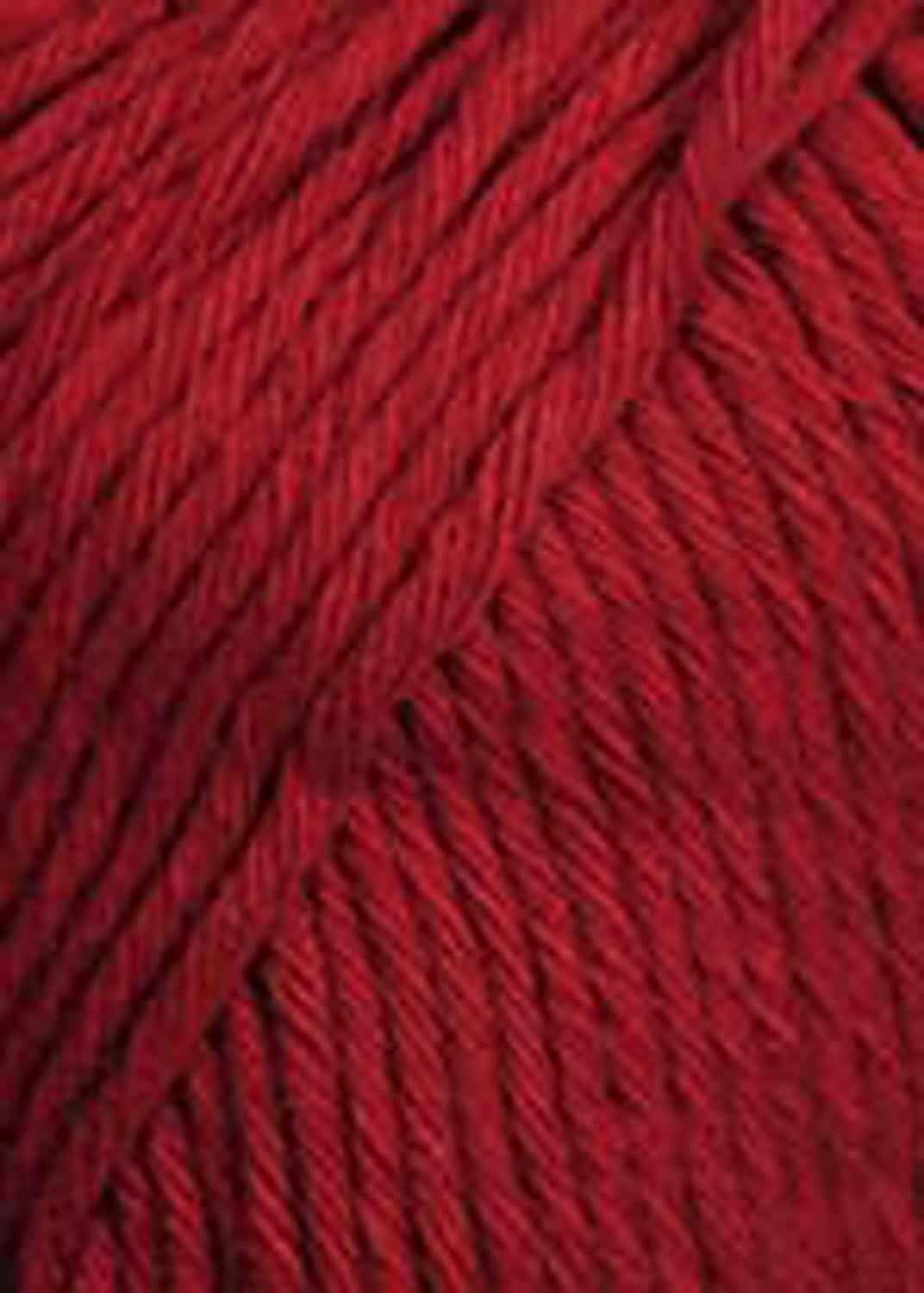 Long handmade thread 12/12 – Colour: dark red.
