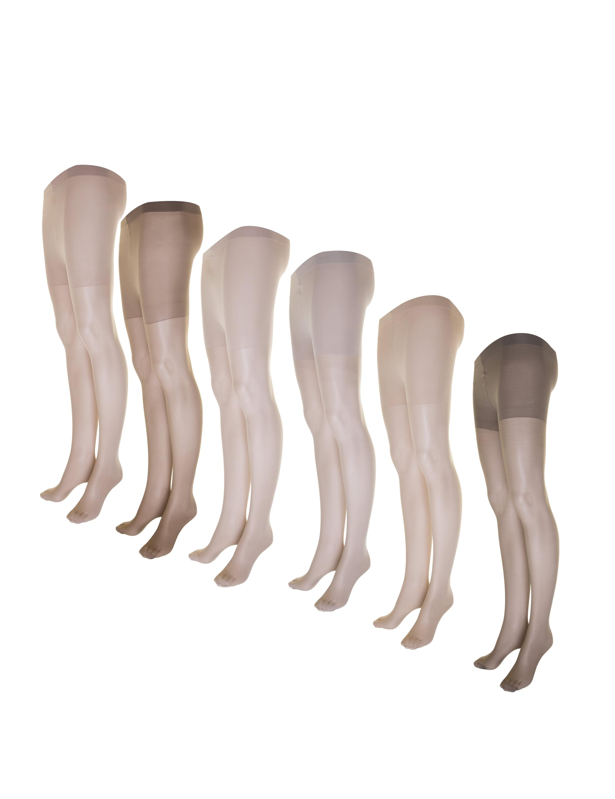 Sponsored Ad – Women's Sheer Pantyhose Silky Finish Assorted Colors Pack of 6