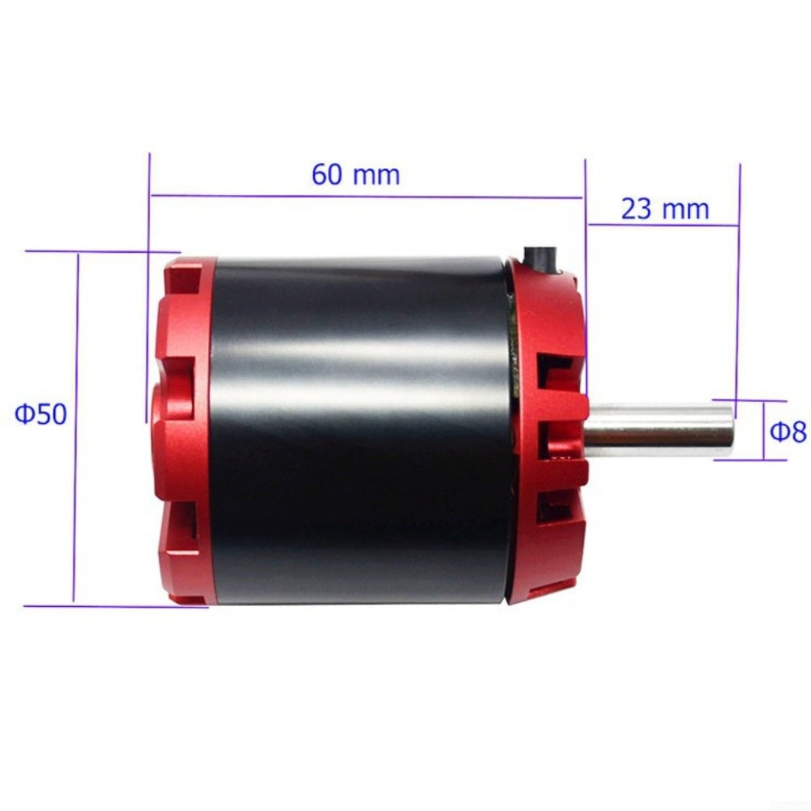 Moteur sans balais 5065 à couple élevé 24 V 1800 W 270 KV avec capteur Hall pour skateboard RC Scooter mise à niveau et pièces de rechange